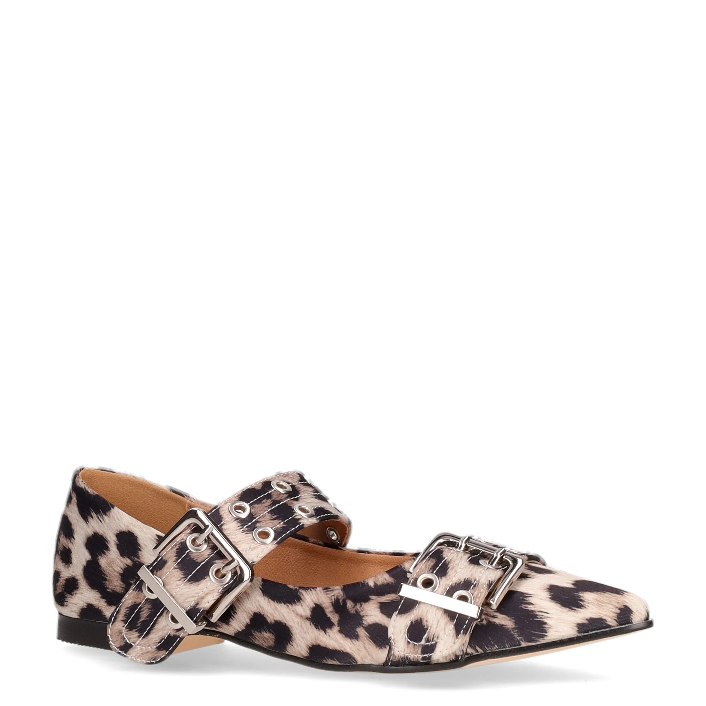 Ballerina con cinturino grigio leopardato - Image 2