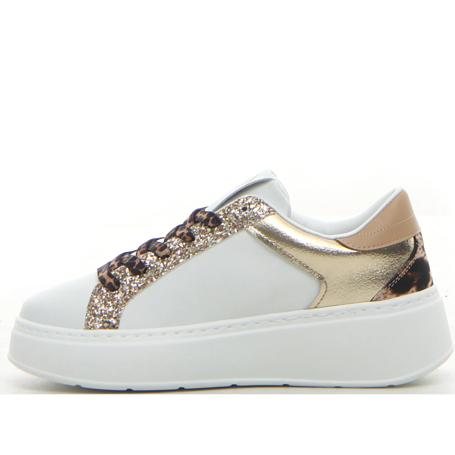 Sneaker con zeppa leopard - Image 2