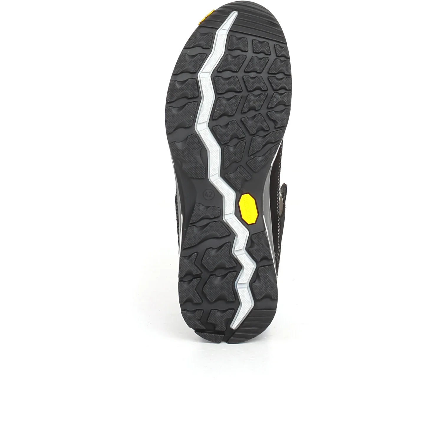 Scarpa trekking grigio scuro scamosciato - Image 4