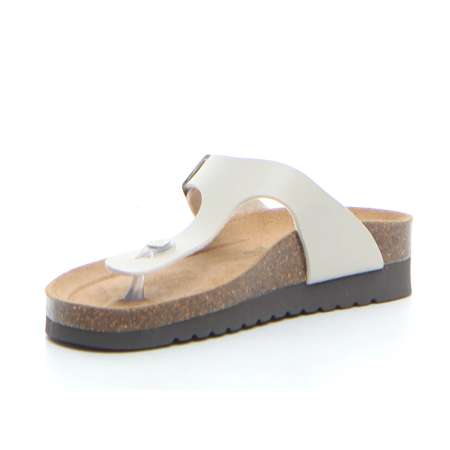 Hola Ciabatta in ecopelle beige - Image 3