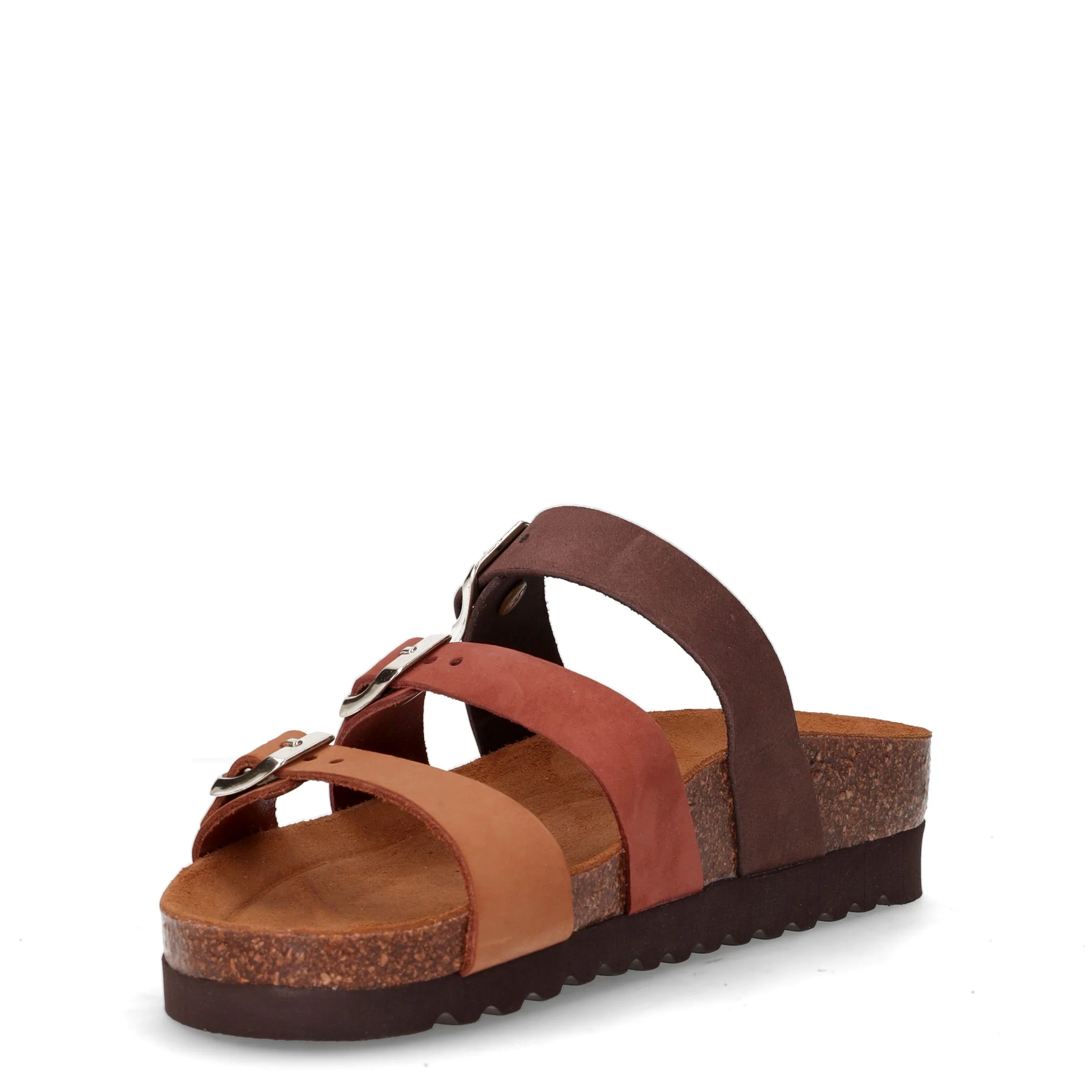 Hola ciabatta in pelle marrone - Image 3