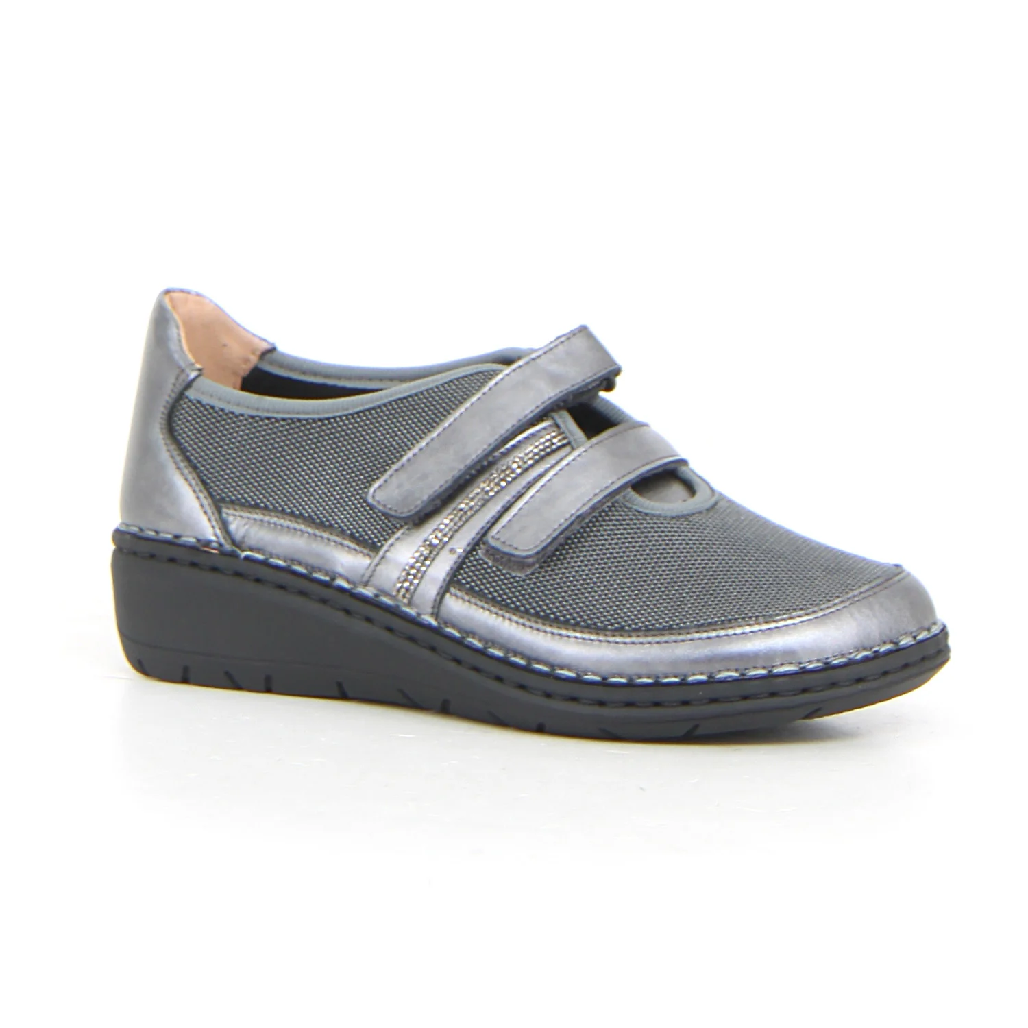 Nesi scarpa chiusa con zeppa fumo - Image 2