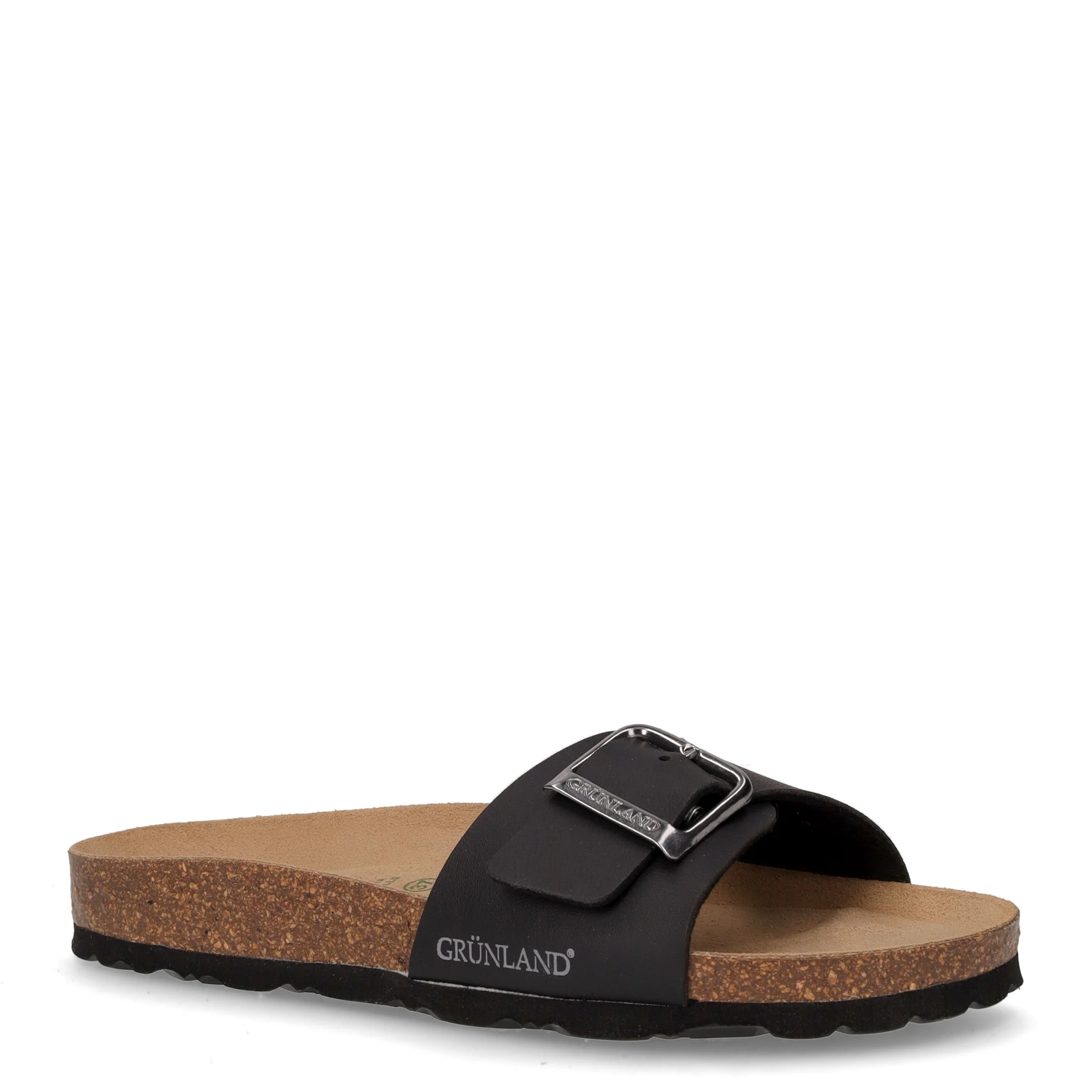 Sara ciabatta in ecopelle nero - Image 2