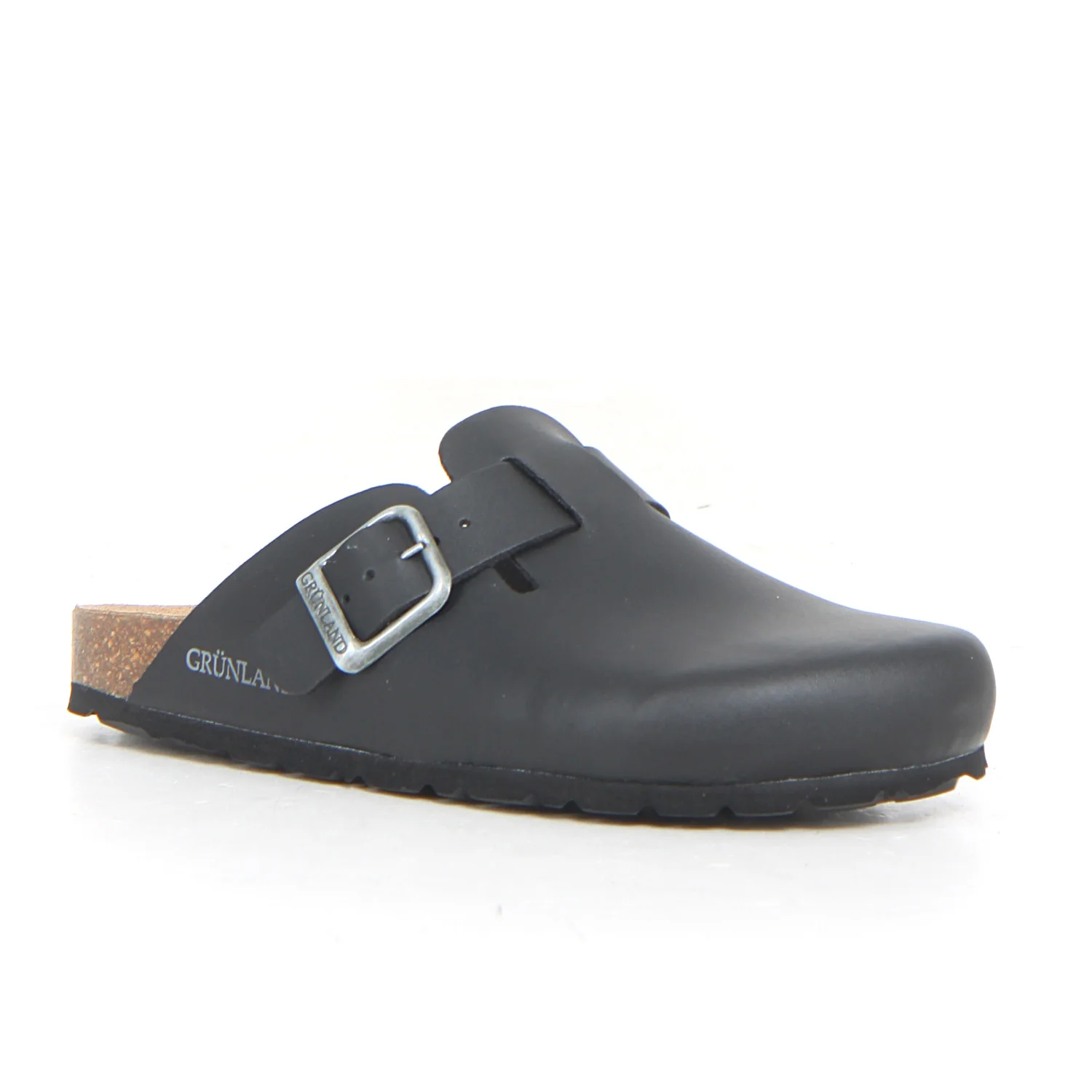 Sara ciabatta in ecopelle nero - Image 2