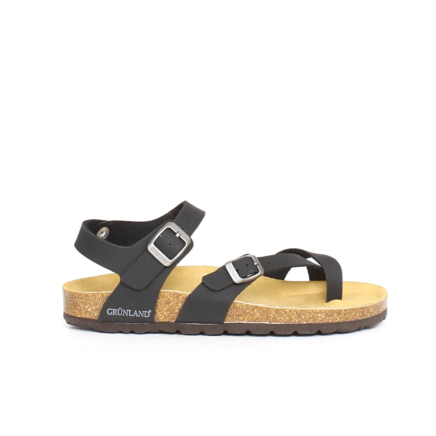 Sara sandalo infradito in ecopelle nero