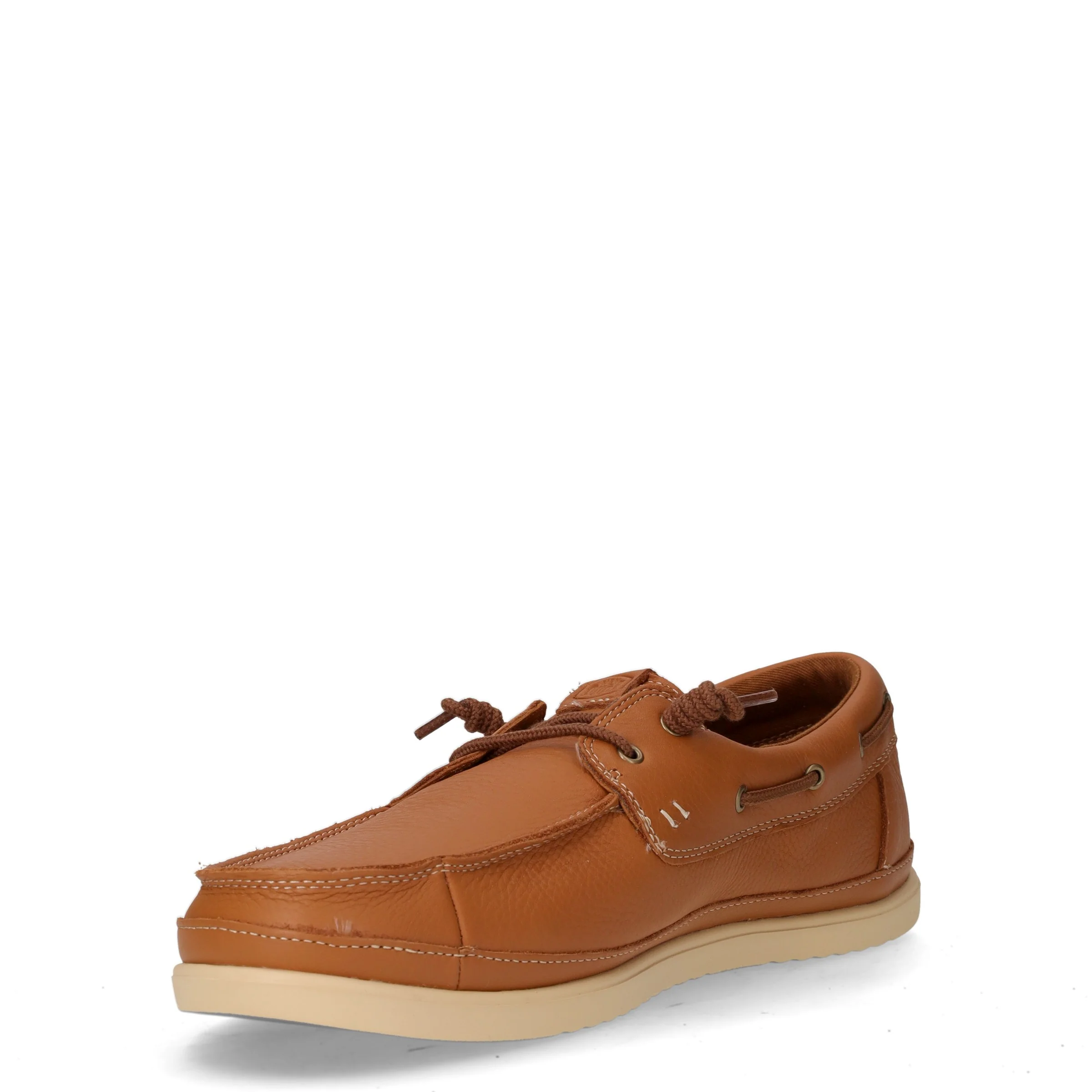 Harbor stringata casual in pelle marrone - Image 3