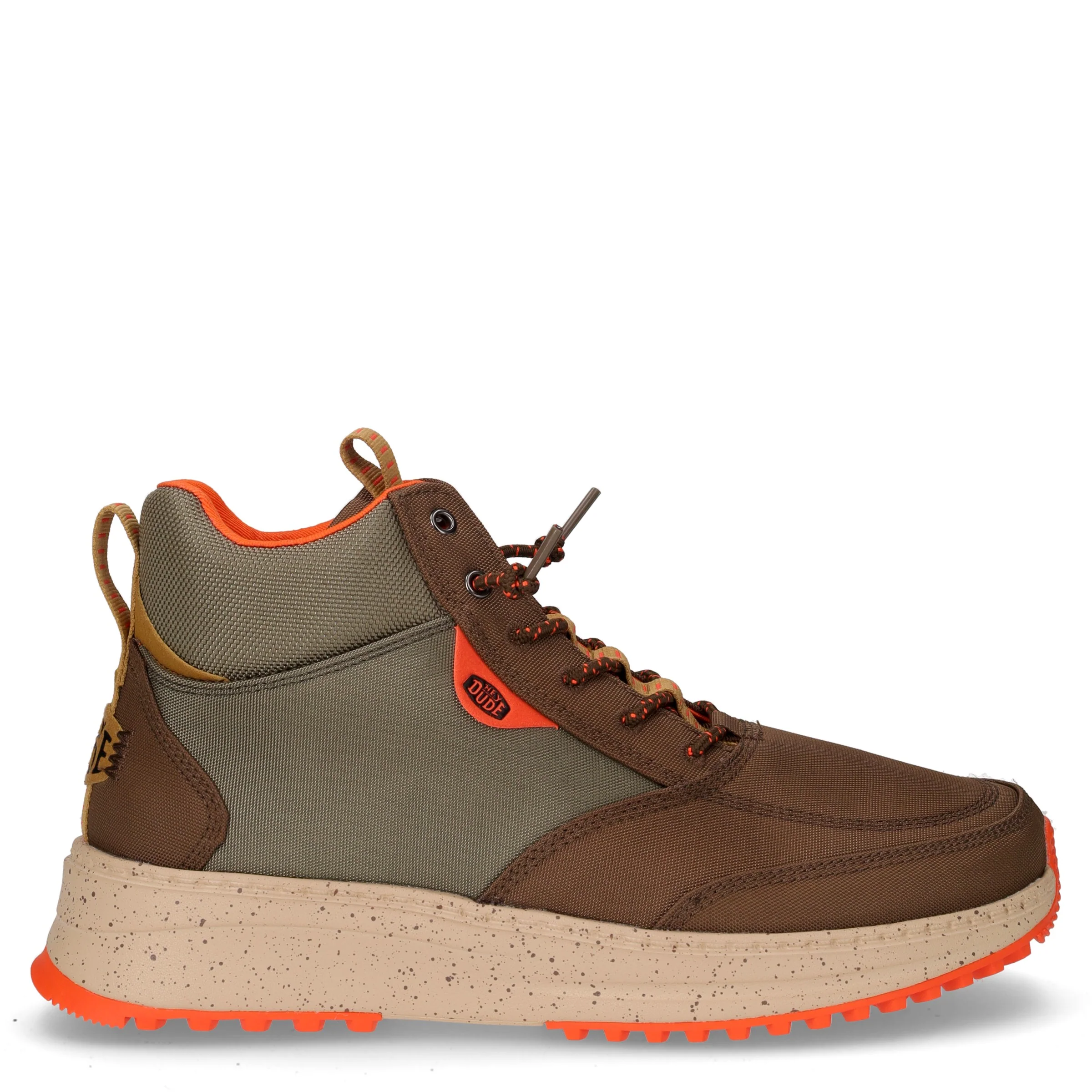 Tahoe polacchino sportivo in nylon verde marrone