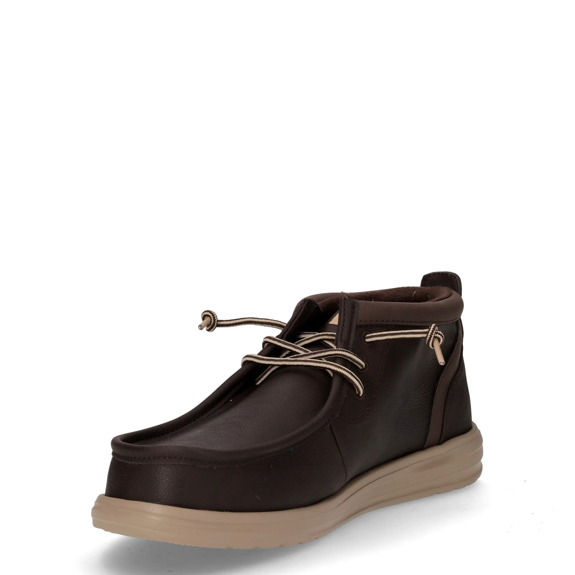 Wally Mid polacchino in ecopelle marrone scuro - Image 3