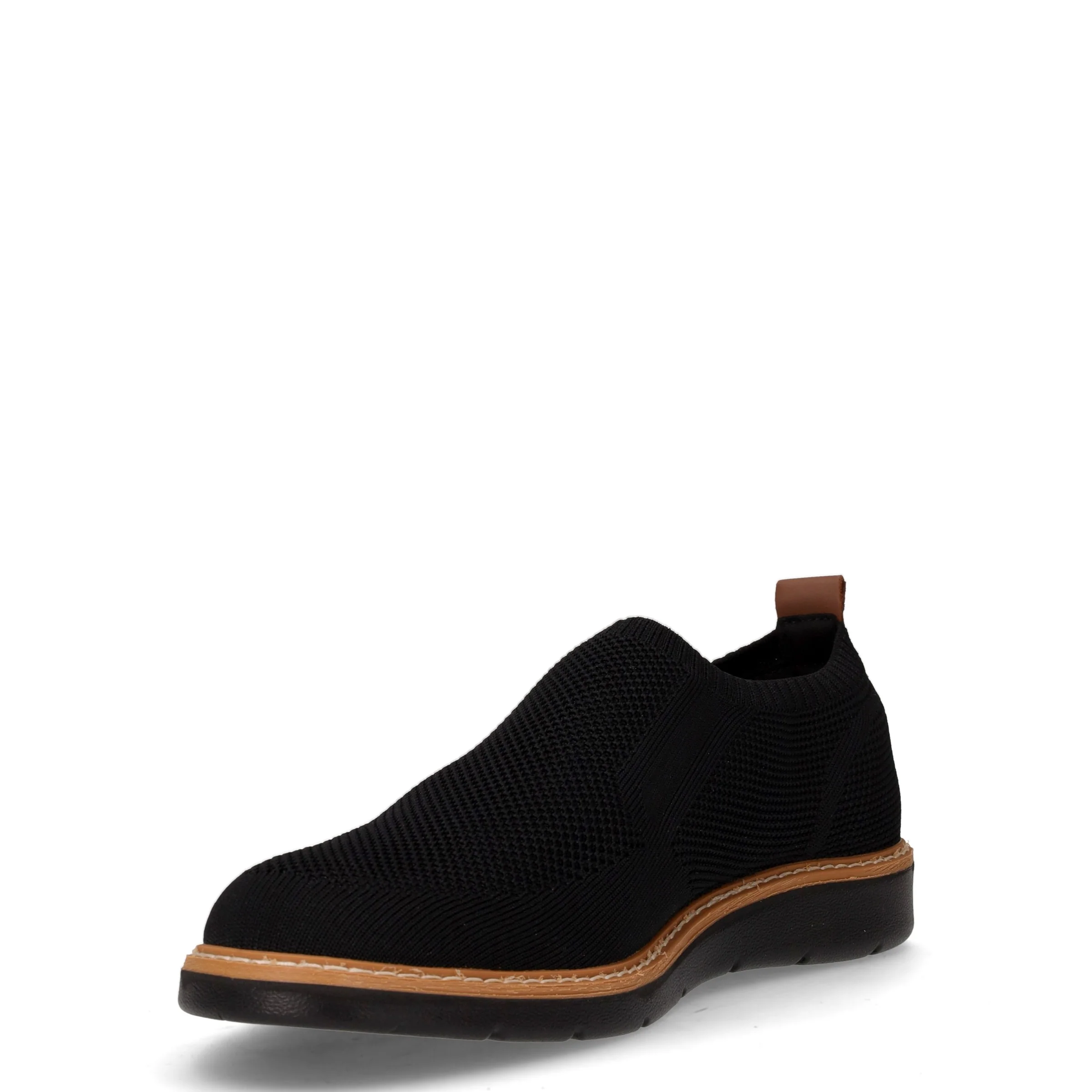 Mocassino sportivo in tessuto nero - Image 3