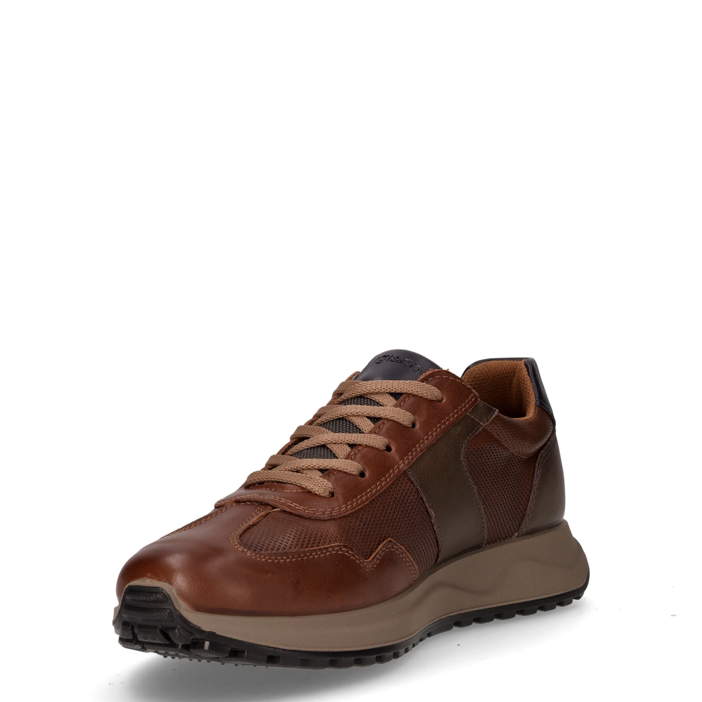 Scarpa sportiva in pelle cuoio - Image 3