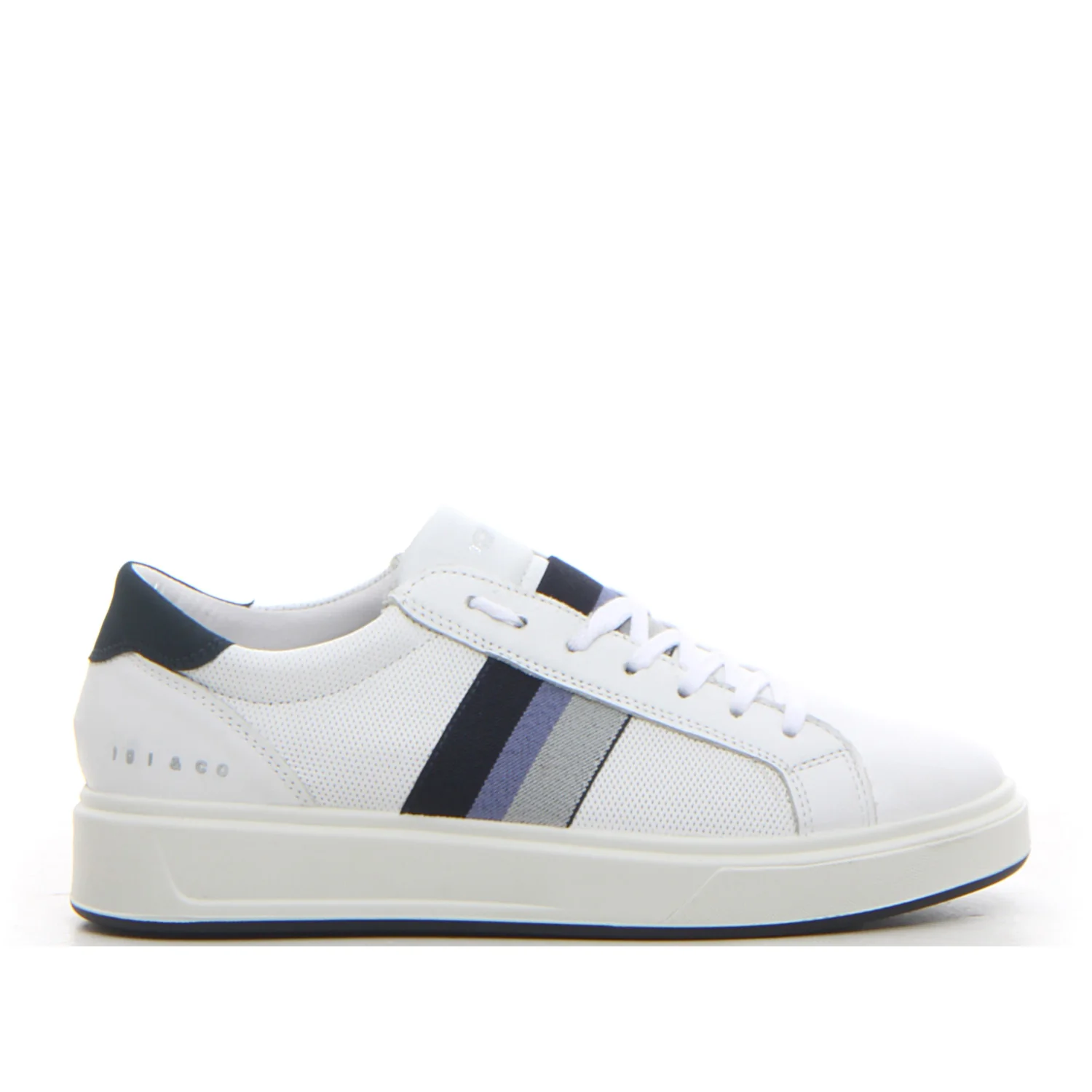 Sneaker bianco blu