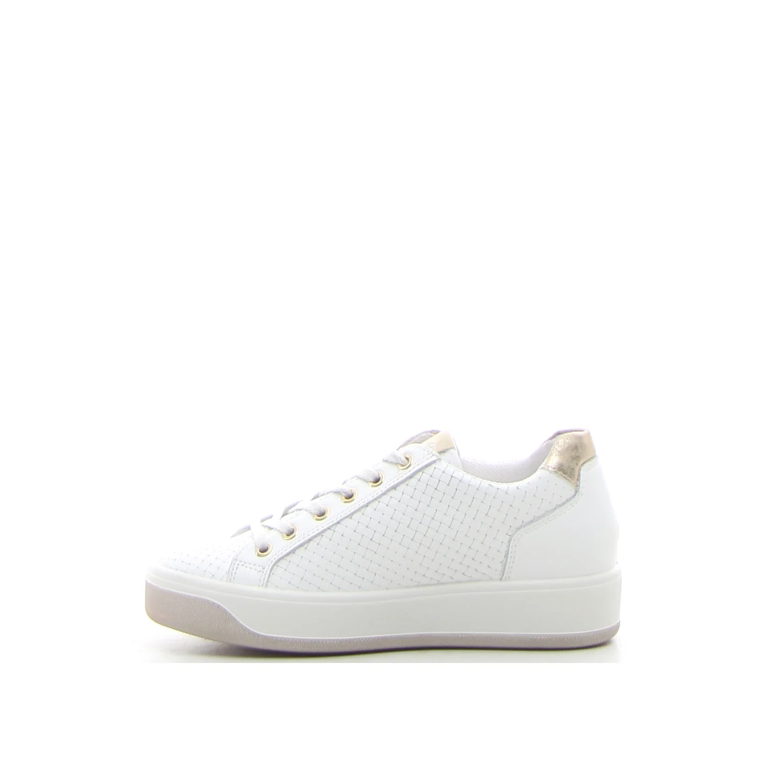 Sneaker con zip bianco - Image 2