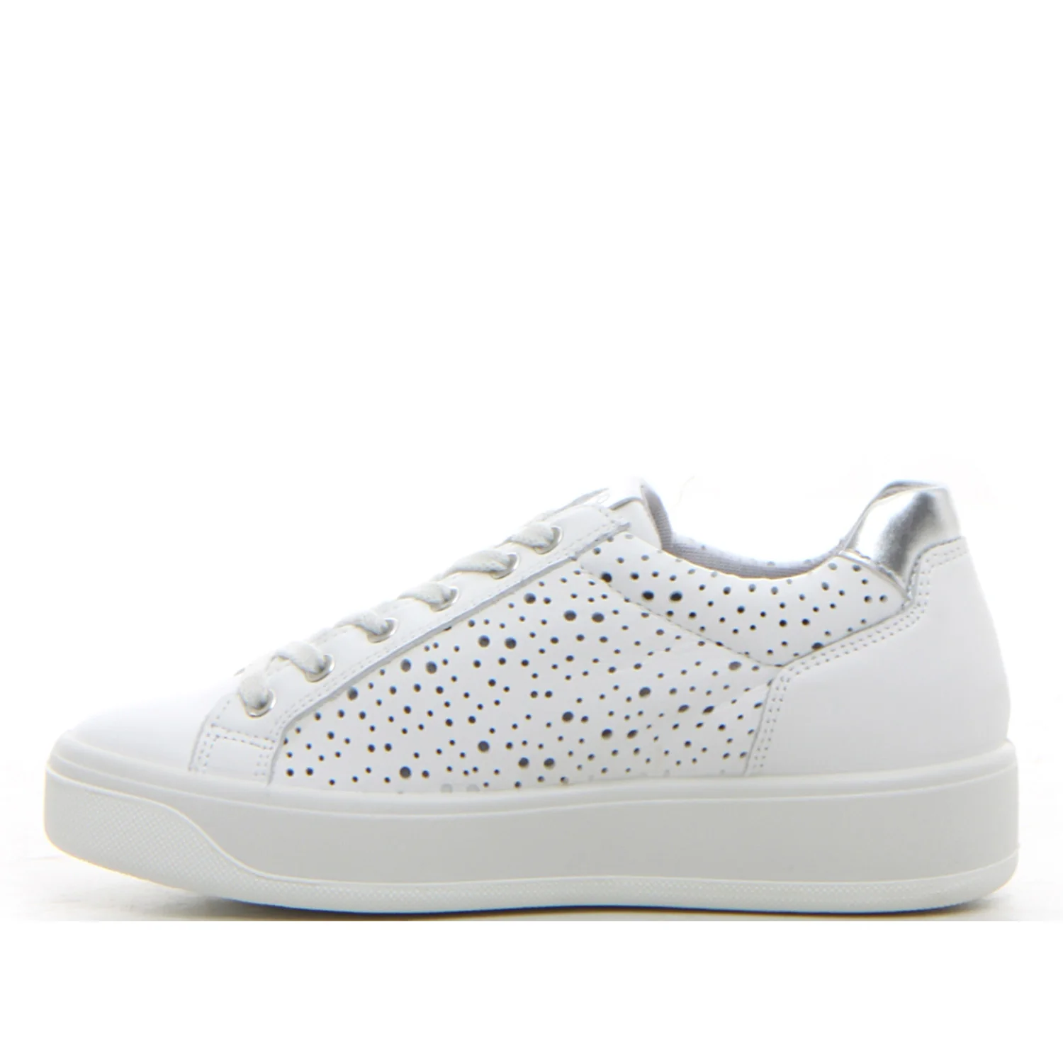 Sneaker con zip bianco - Image 2
