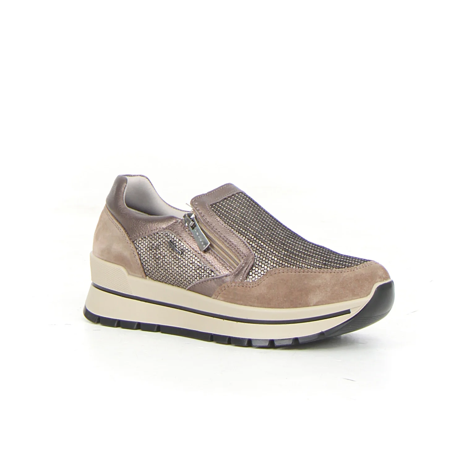 Sneaker con zip fango - Image 2