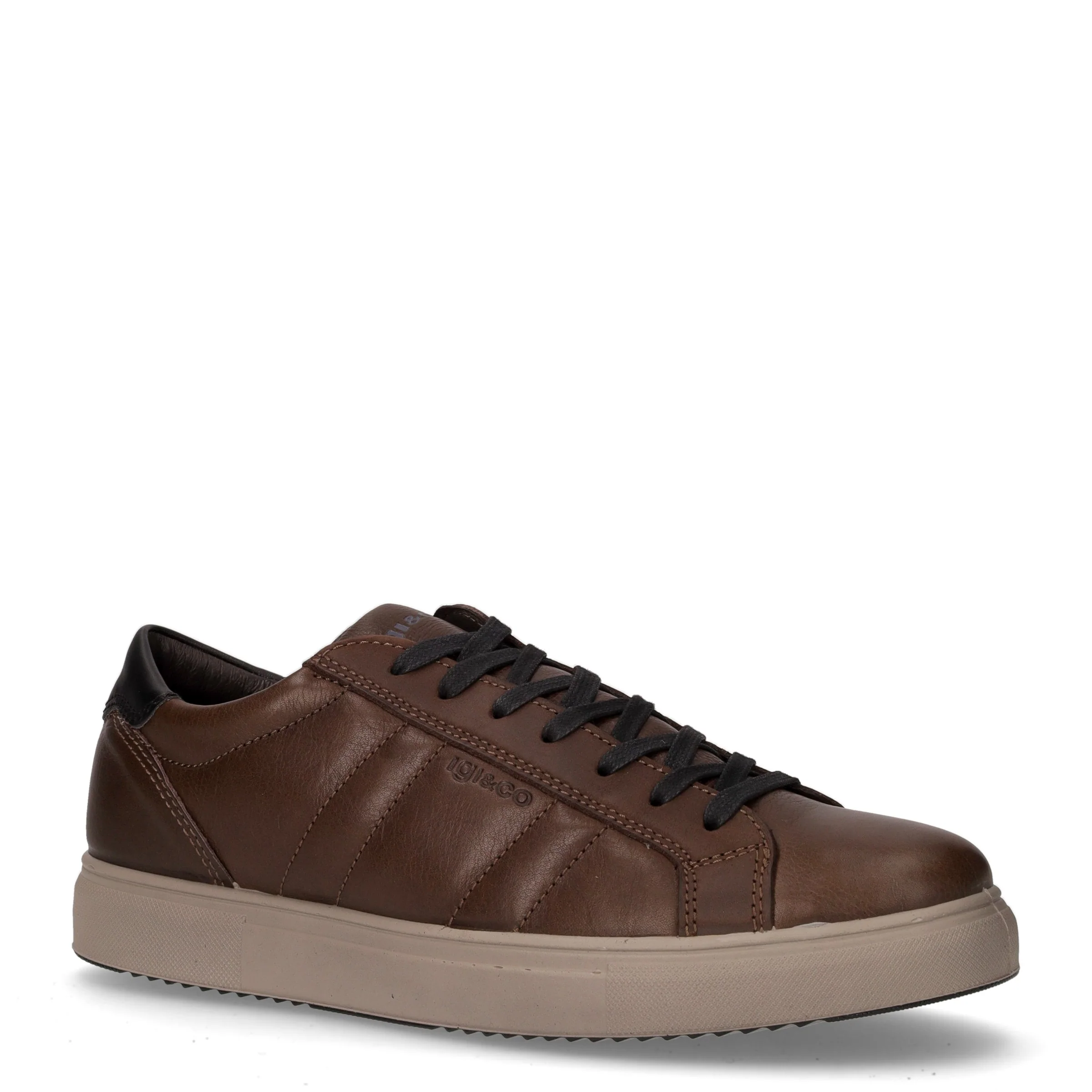 Sneaker in pelle caffè - Image 2
