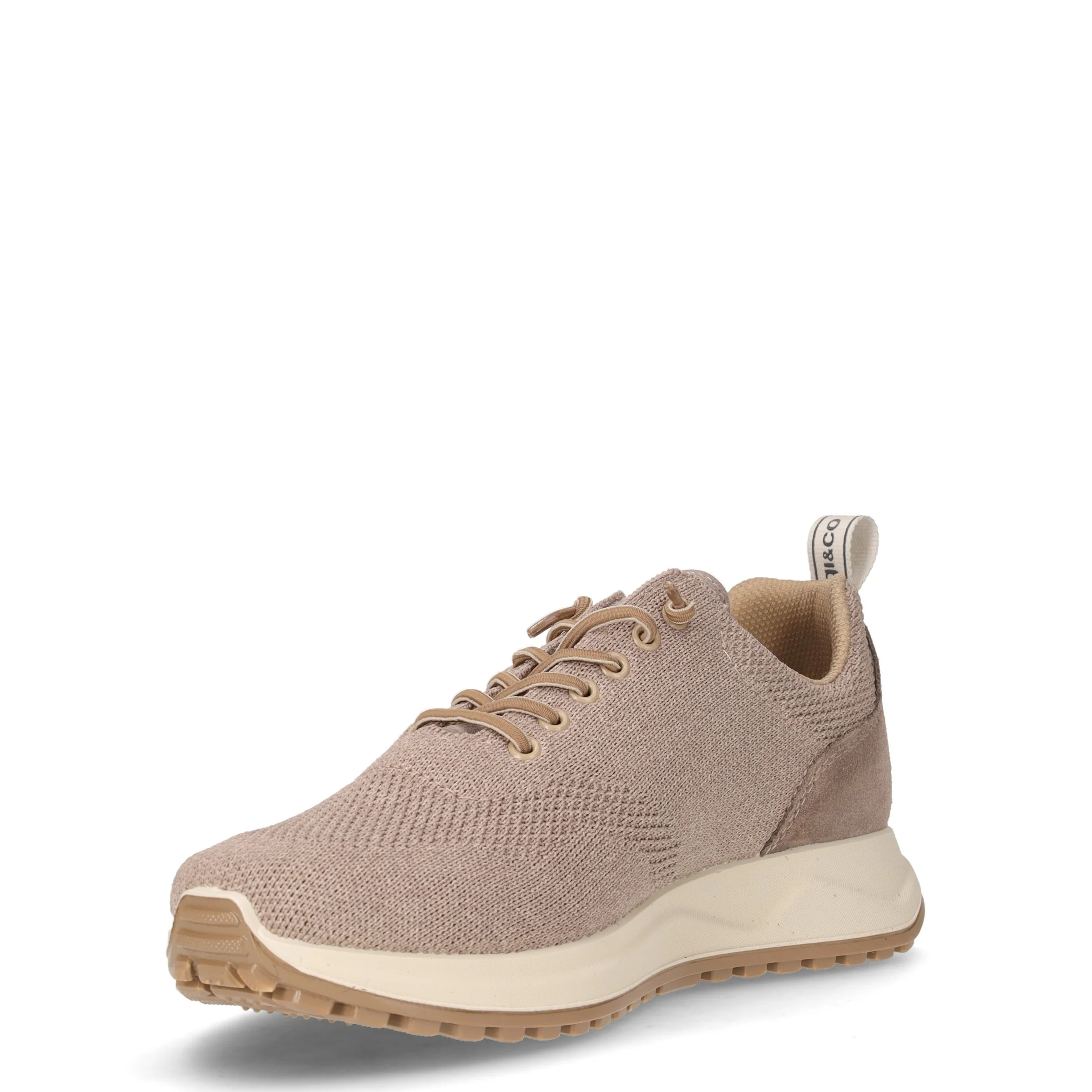 Sneaker in tessuto beige - Image 3