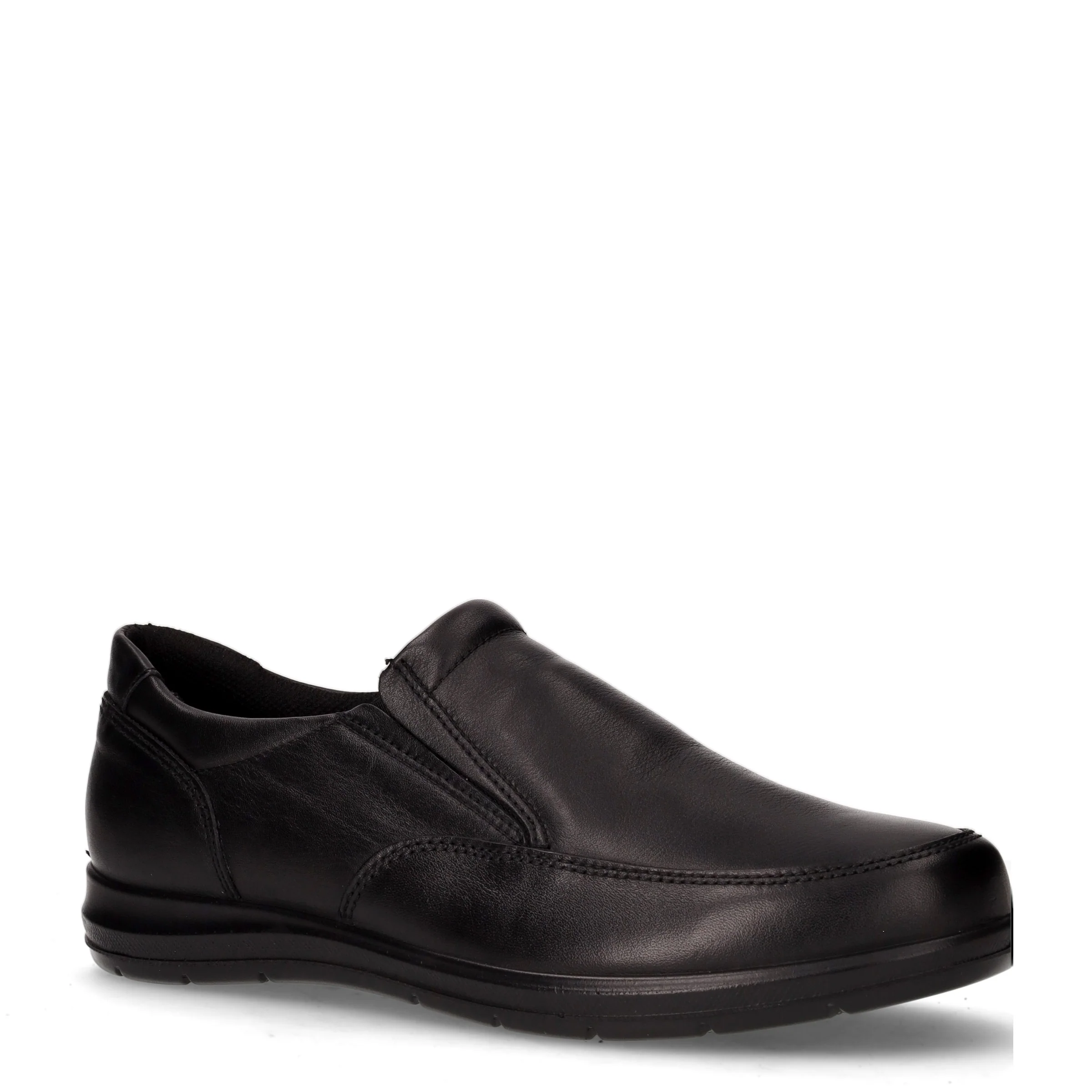 Mocassino casual in pelle nero - Image 2