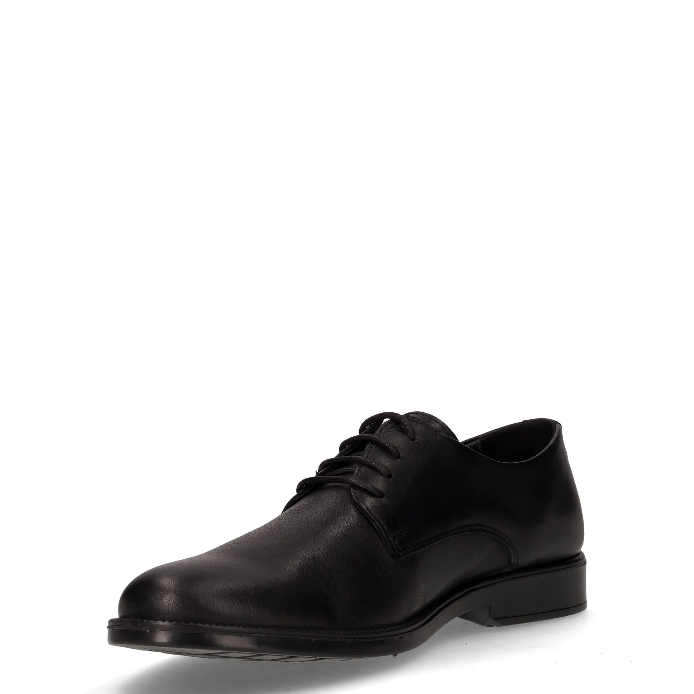 Stringata in pelle nero - Image 3