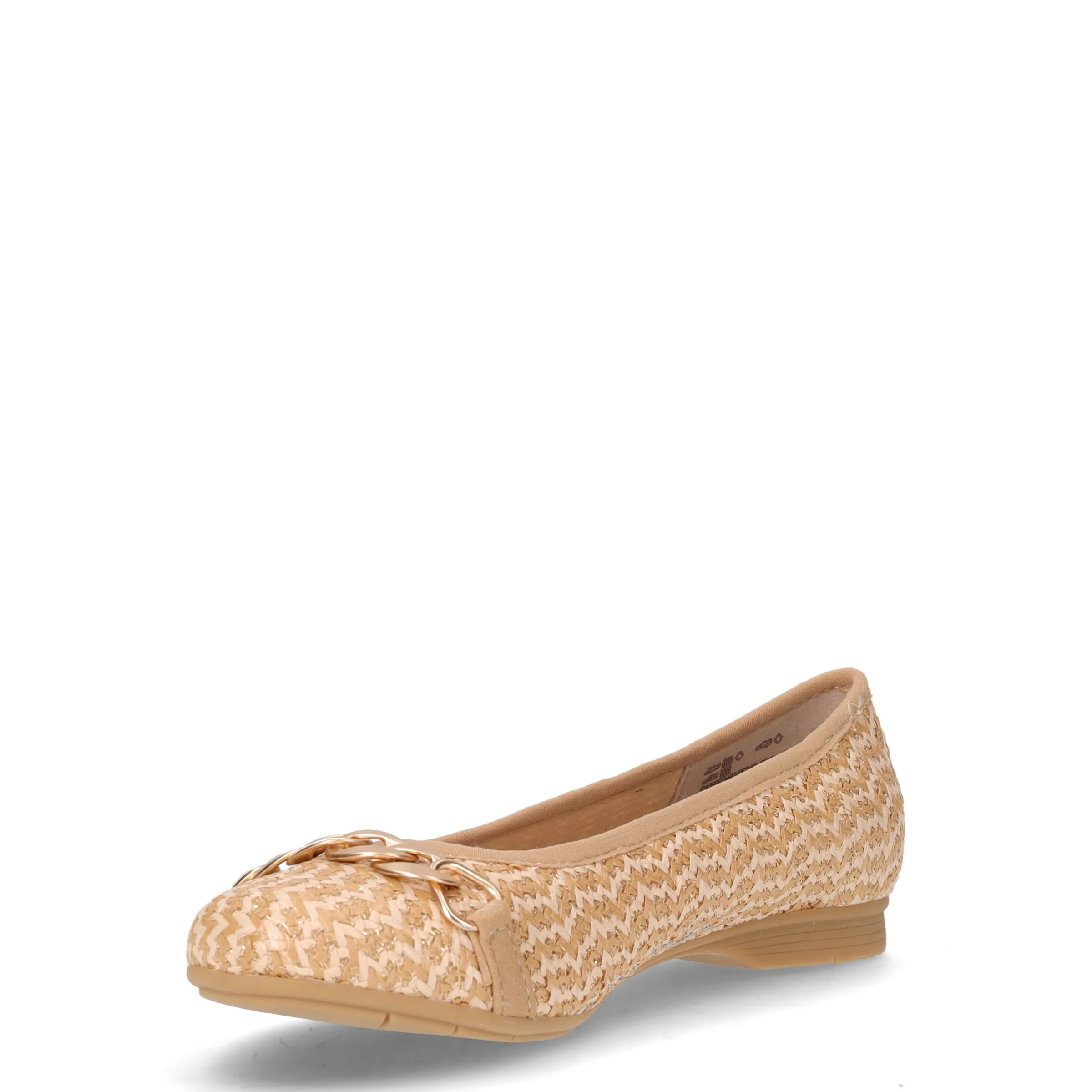 Ballerina in ecopelle con catena naturale - Image 3