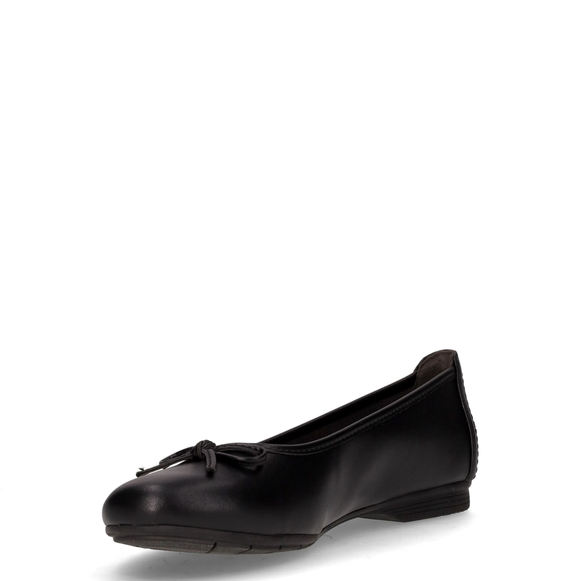 Ballerina in ecopelle con fiocco nero - Image 3