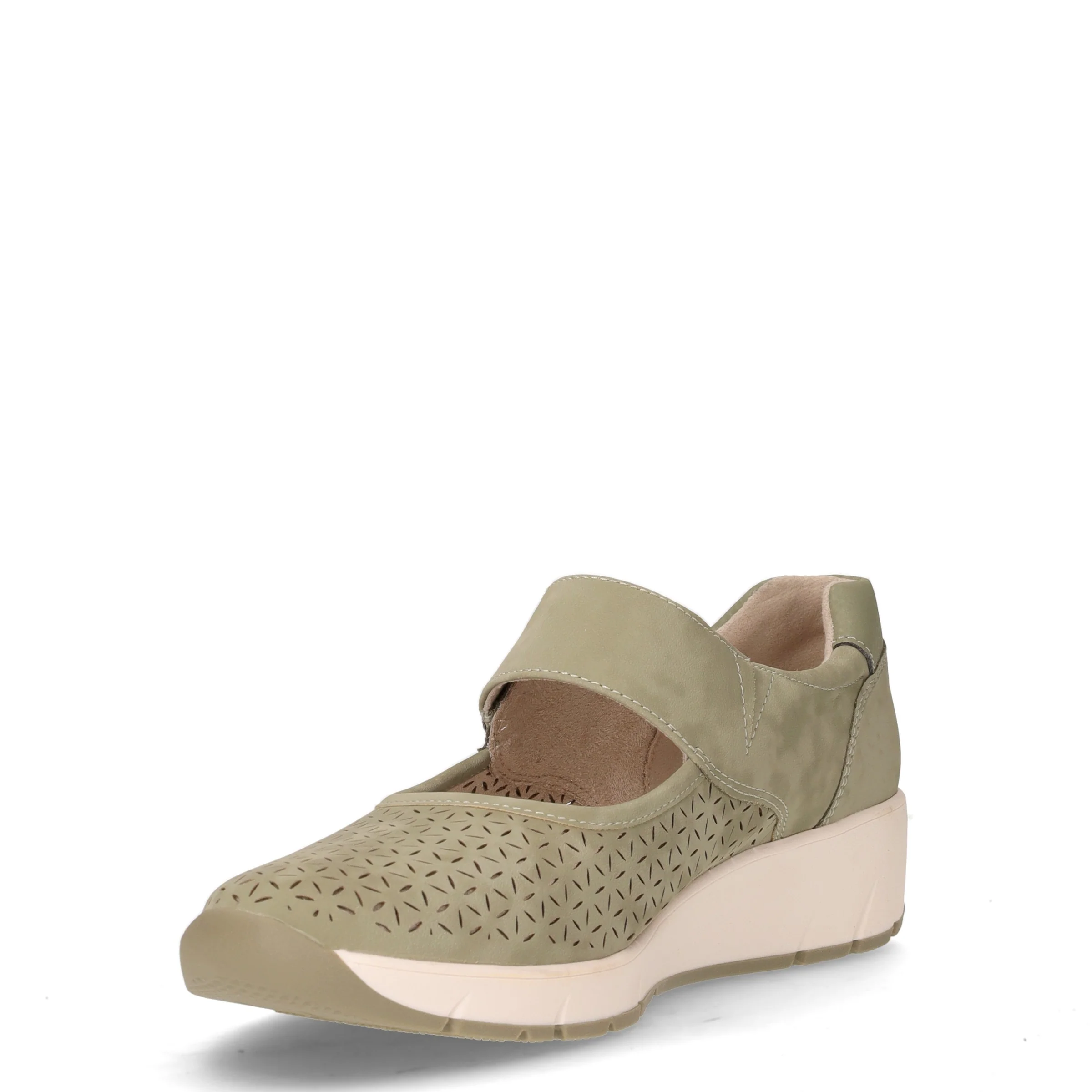 Sneaker in ecopelle oliva - Image 3