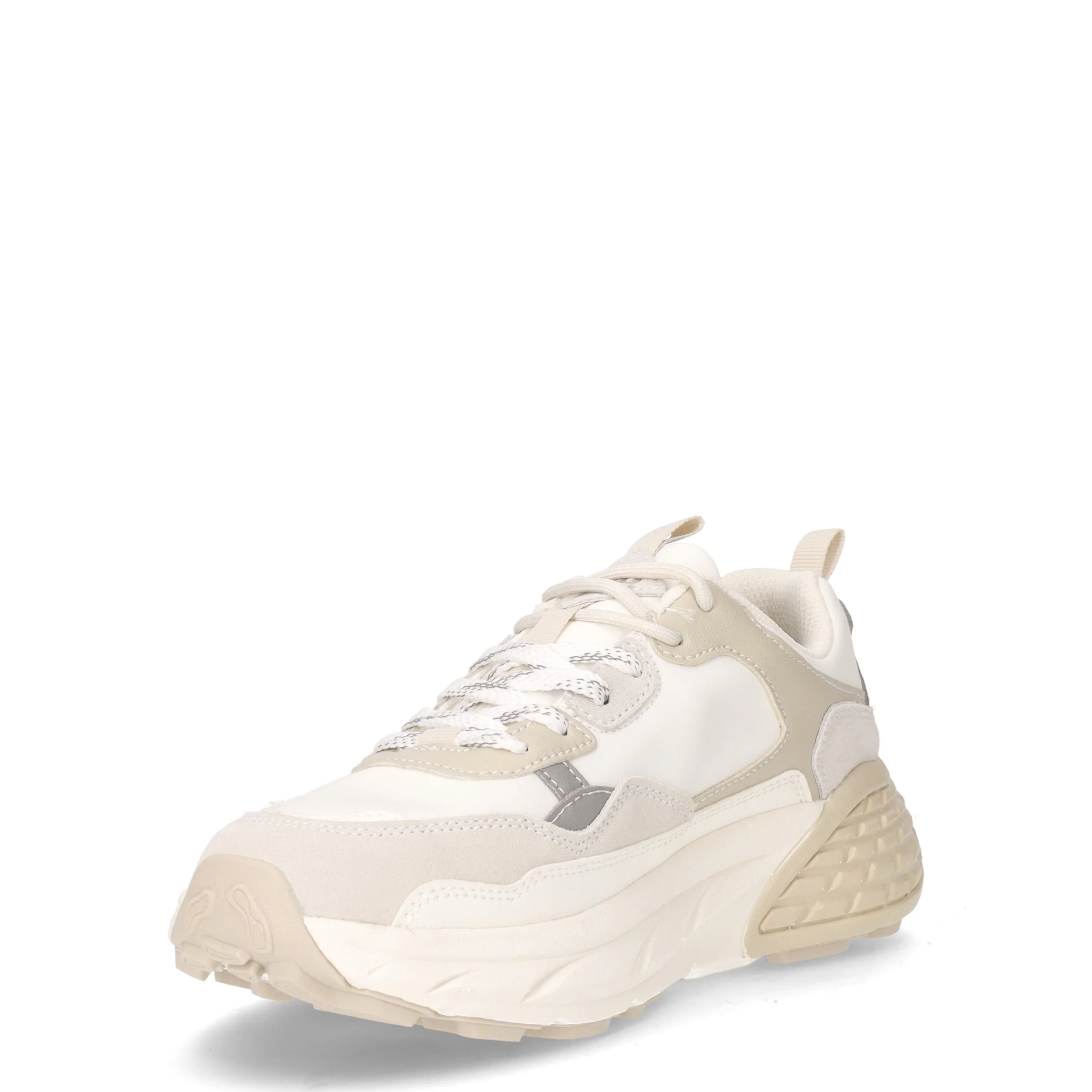 Groove Nylon sneaker in tessuto off white - Image 3