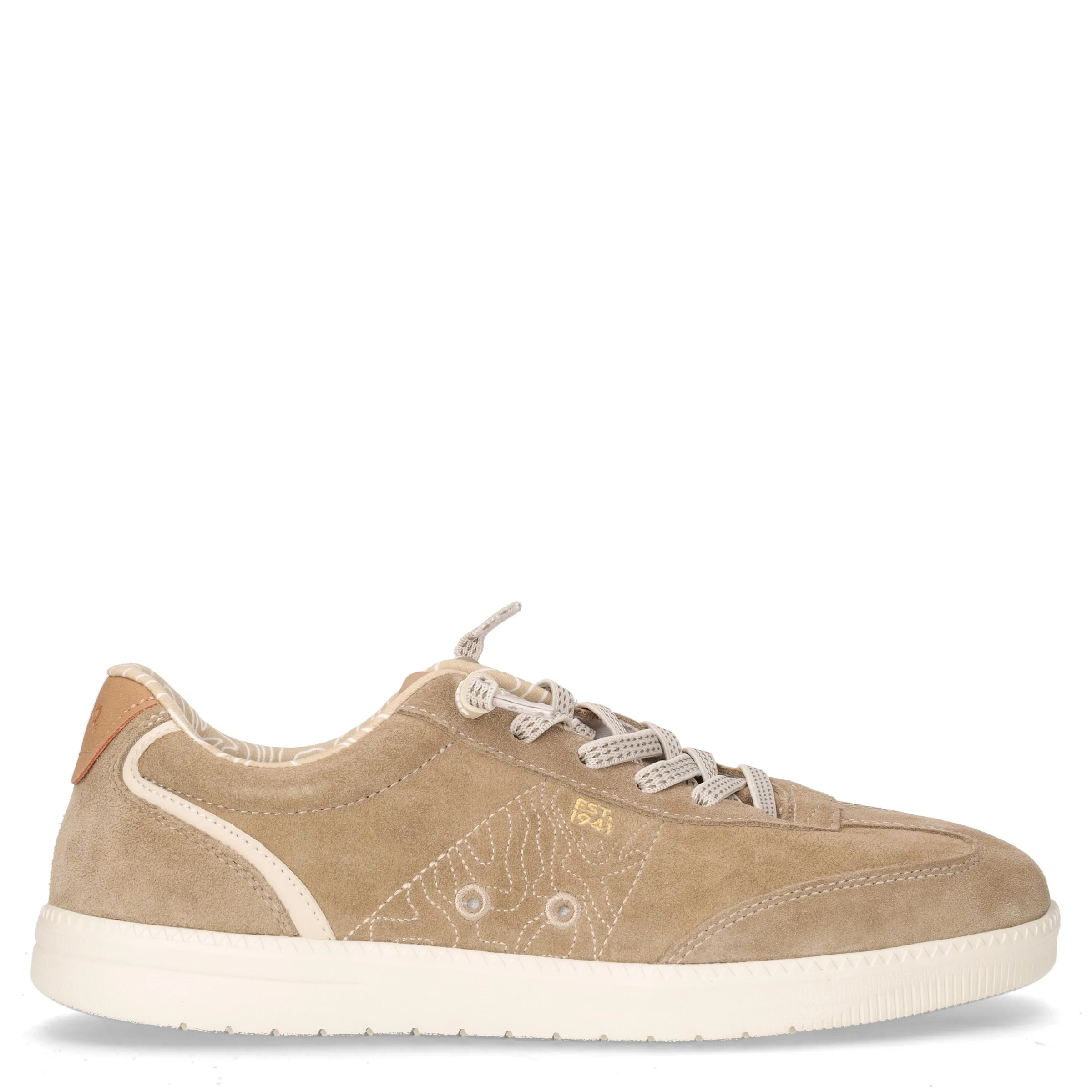 Jeepster Suede sneaker in pelle beige