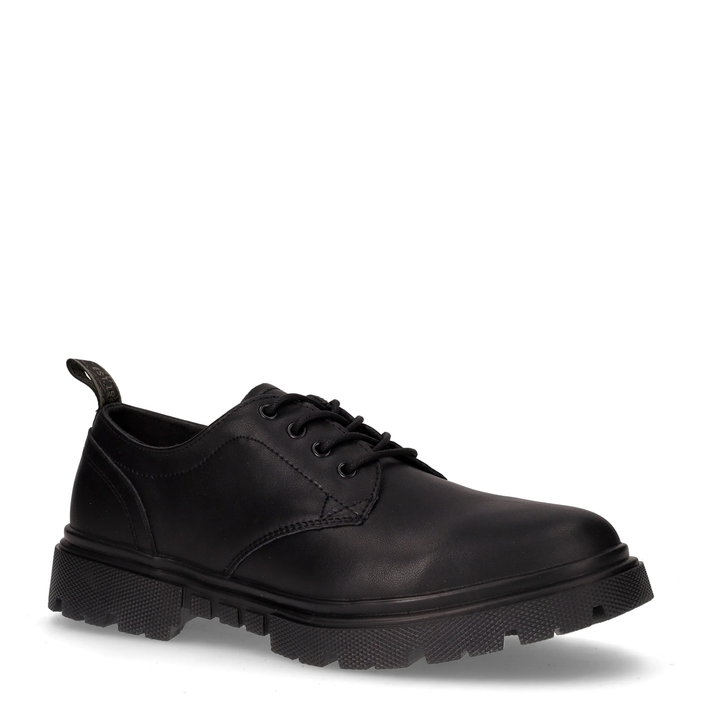 Renegade derby scarpa stringata in pelle rivestita nero - Image 2