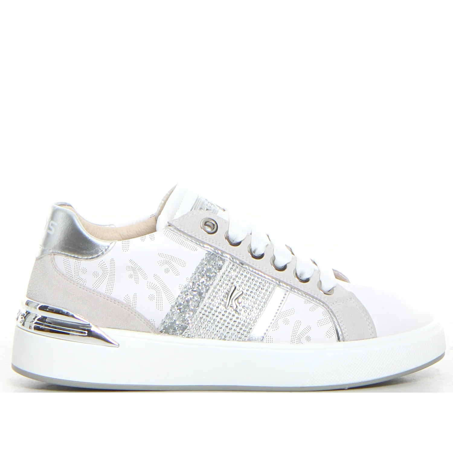 Sneaker white silver