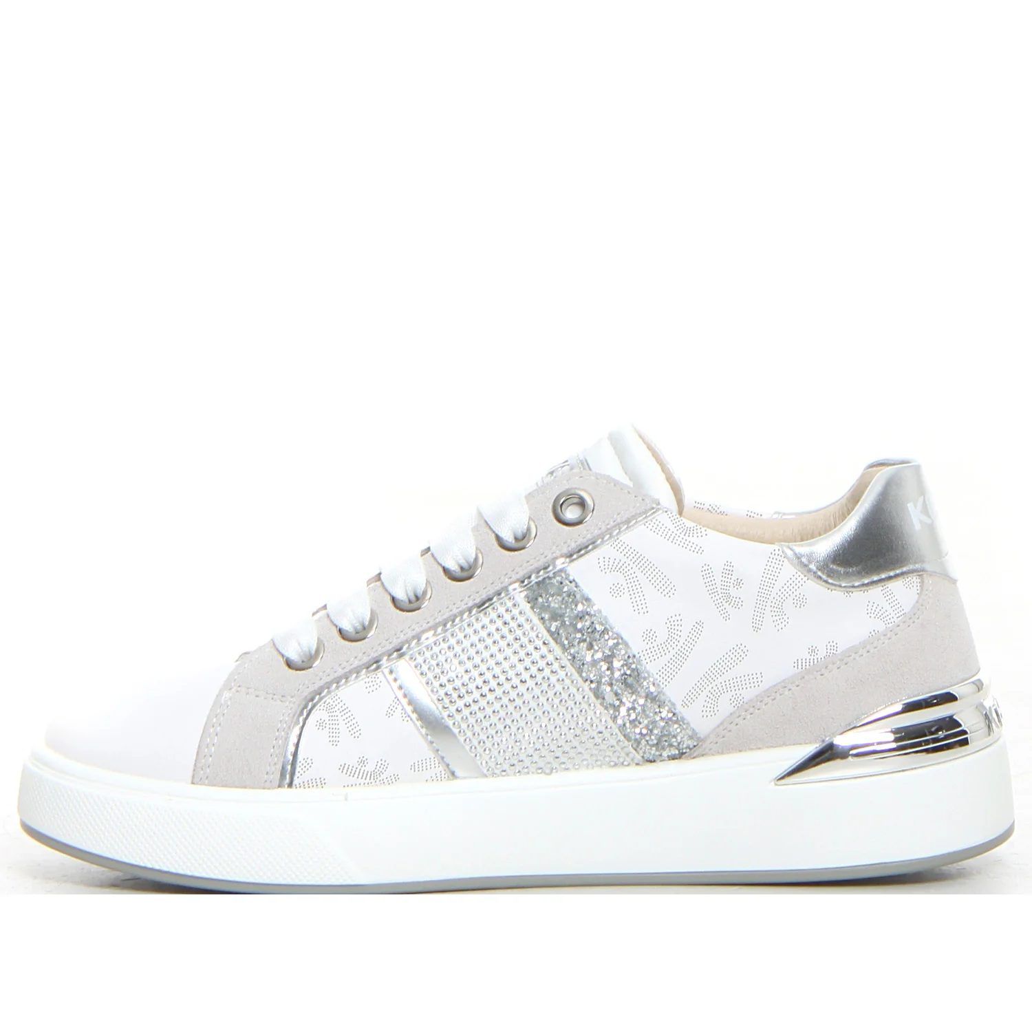 Sneaker white silver - Image 2