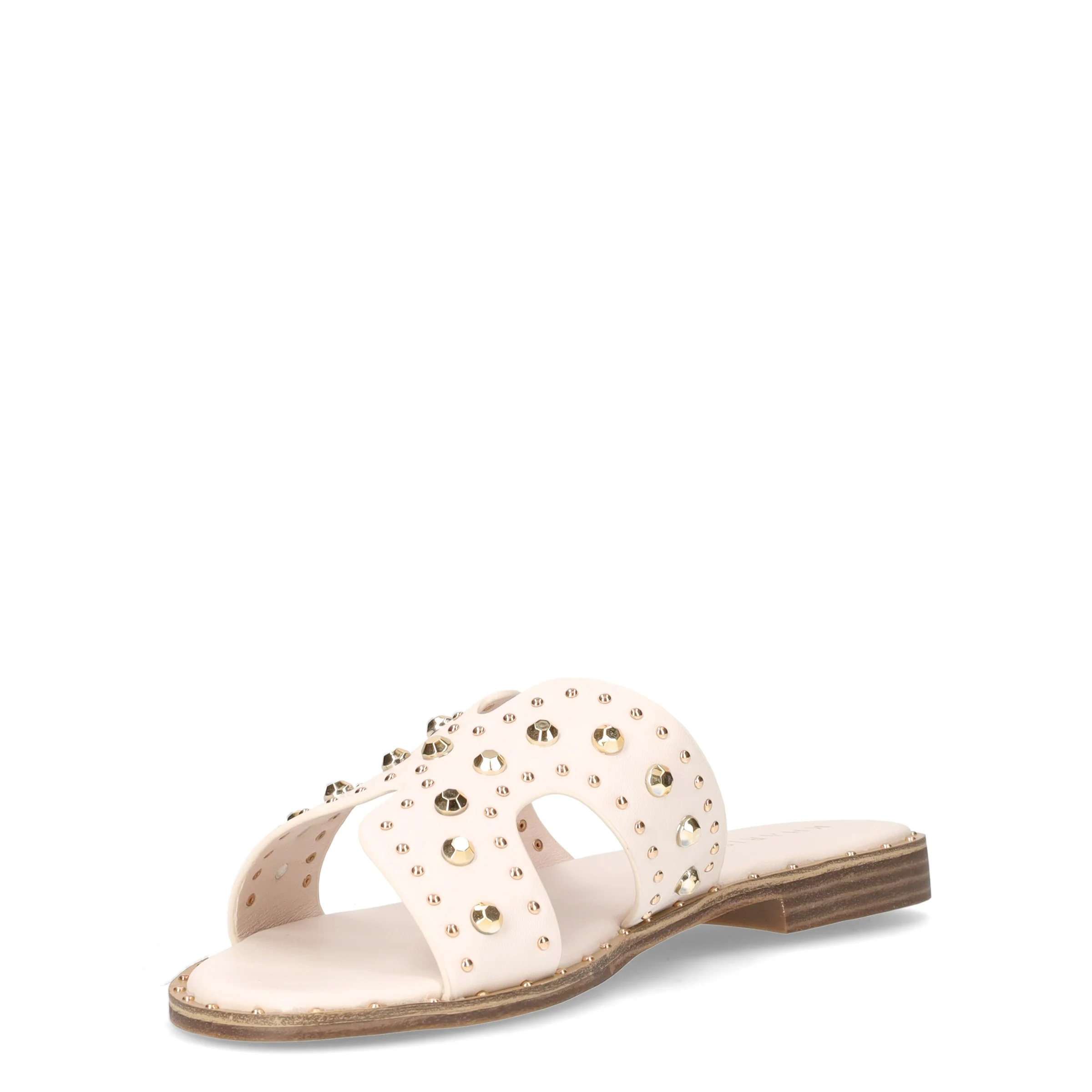 Ciabatta con borchie off white - Image 3