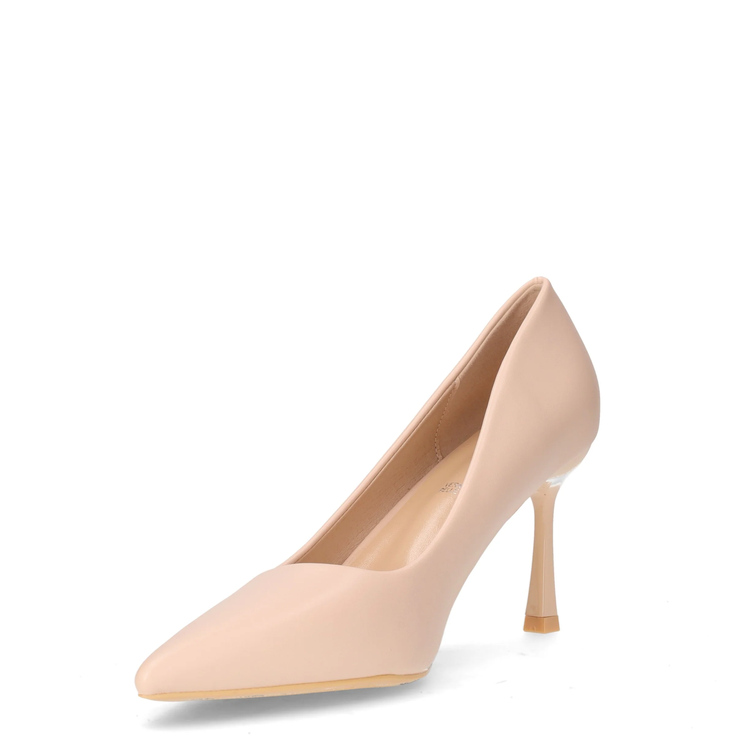 Decollete a punta in ecopelle beige - Image 3