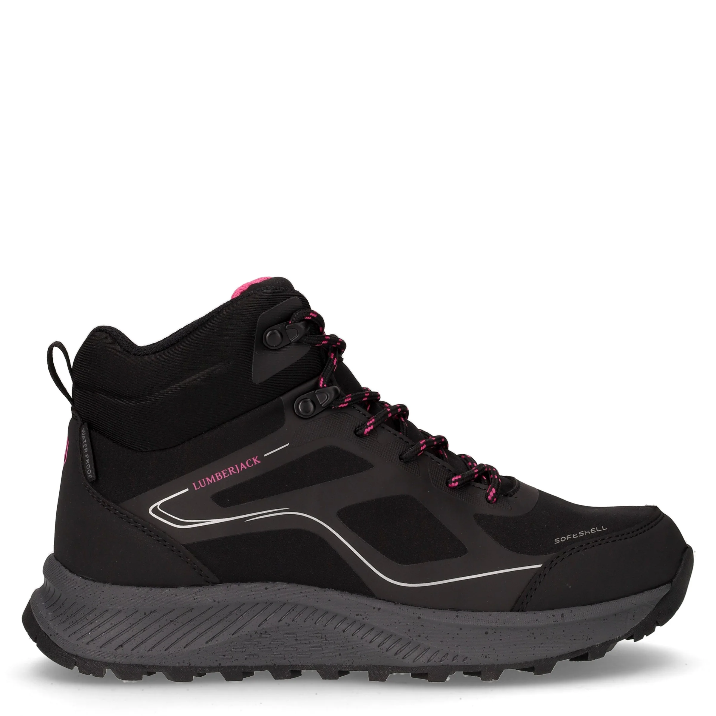 Modesta scarpa da trekking in tessuto impermeabile nero