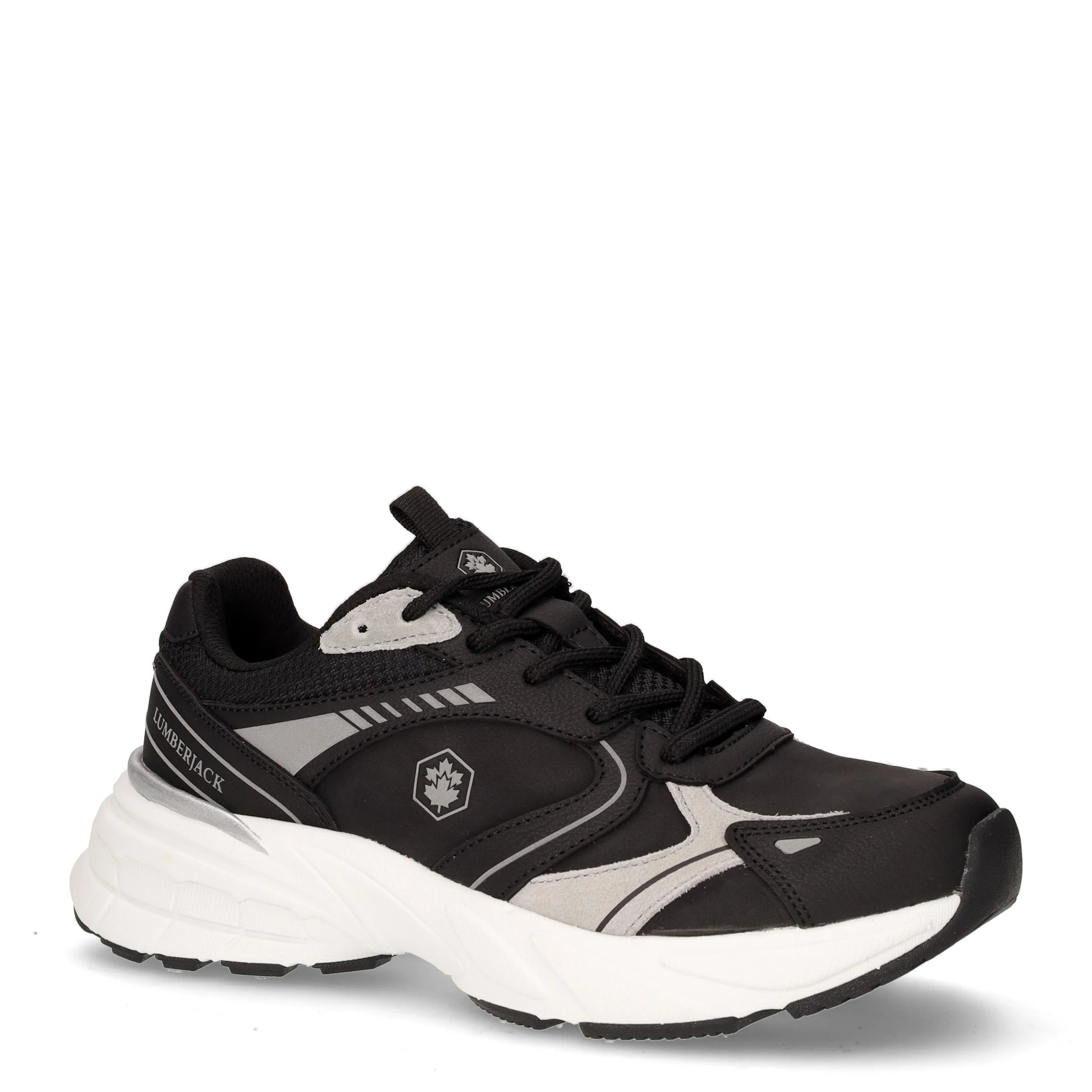 Money sneaker in ecopelle nero argento - Image 2