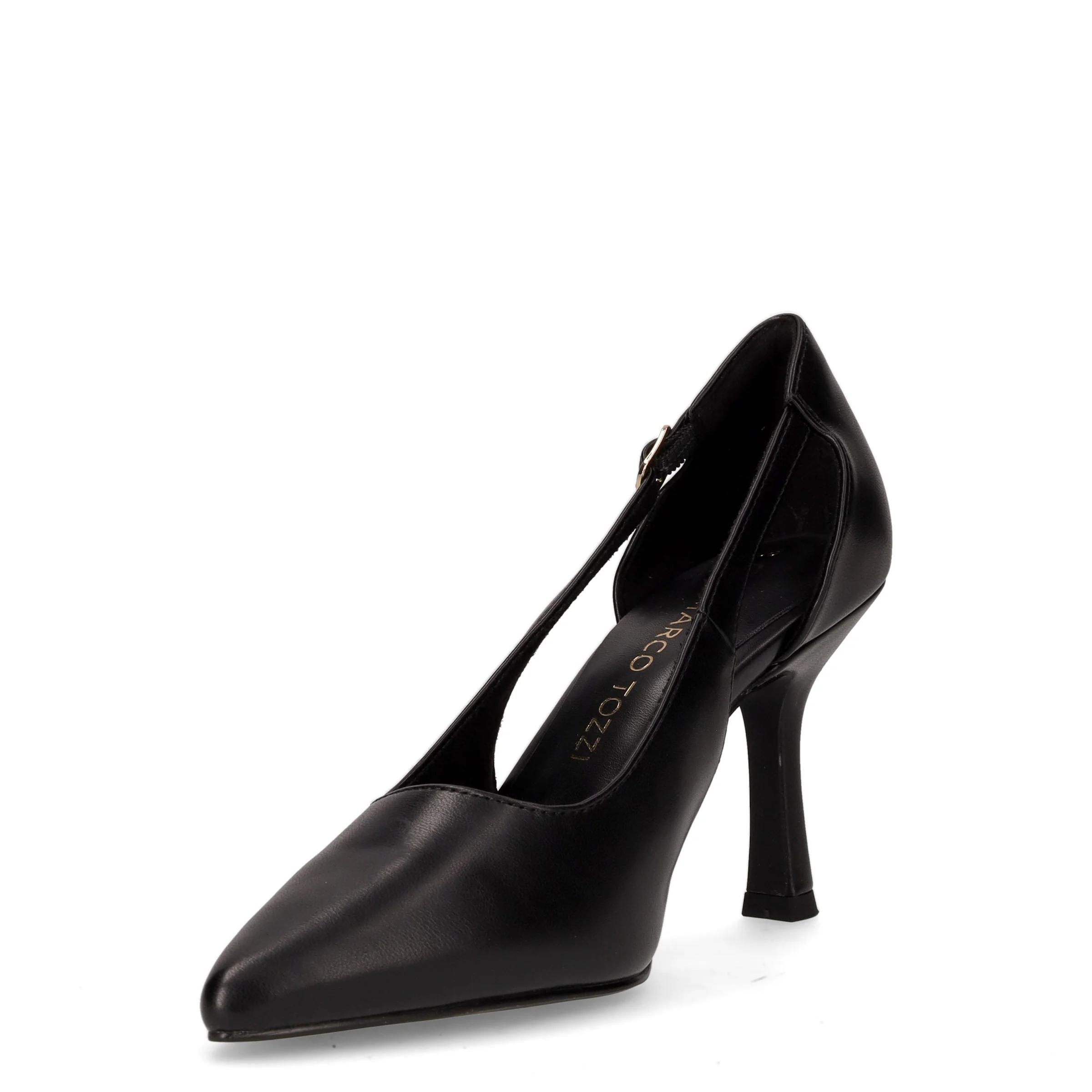 Décolleté in ecopelle nero - Image 3
