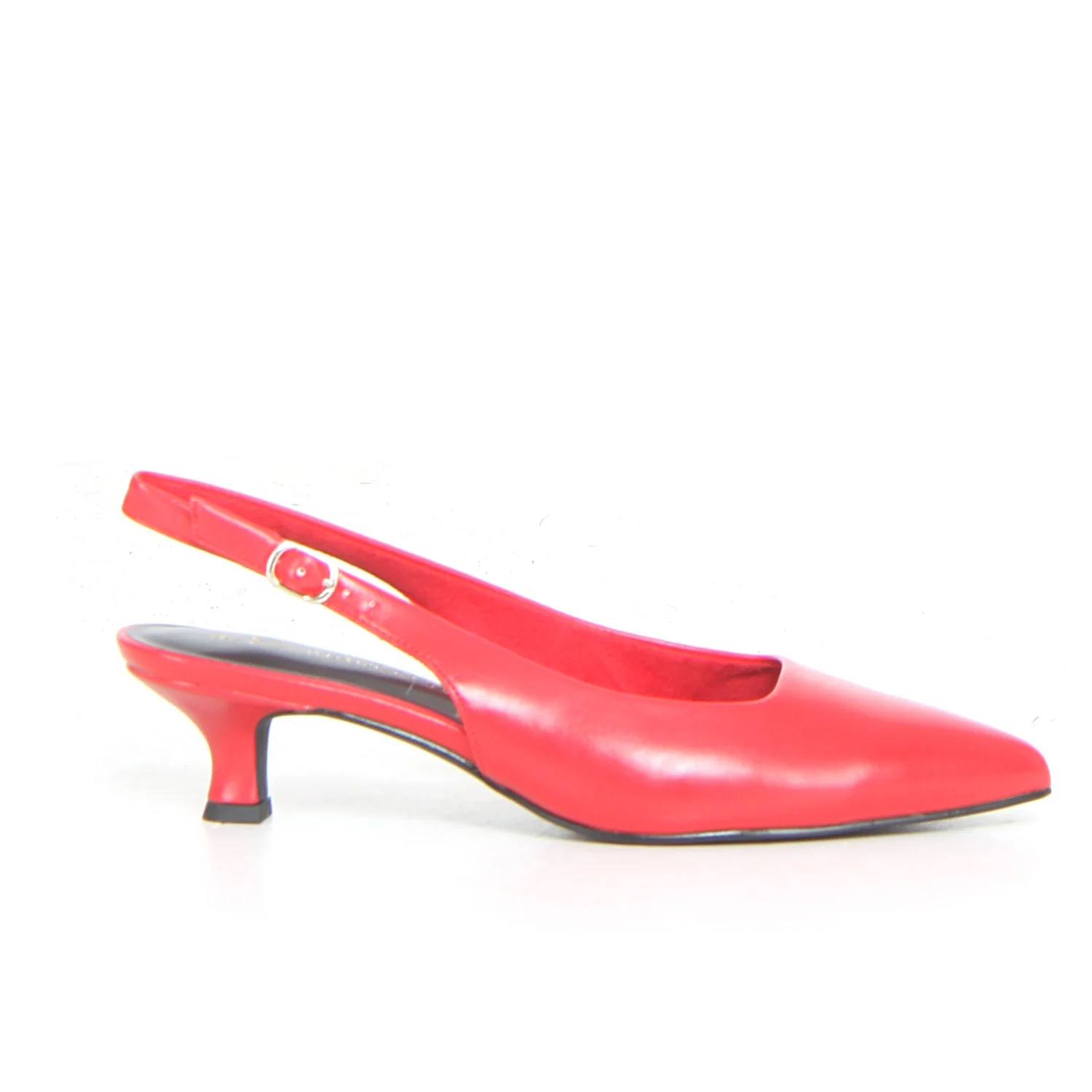 Décolleté slingback red