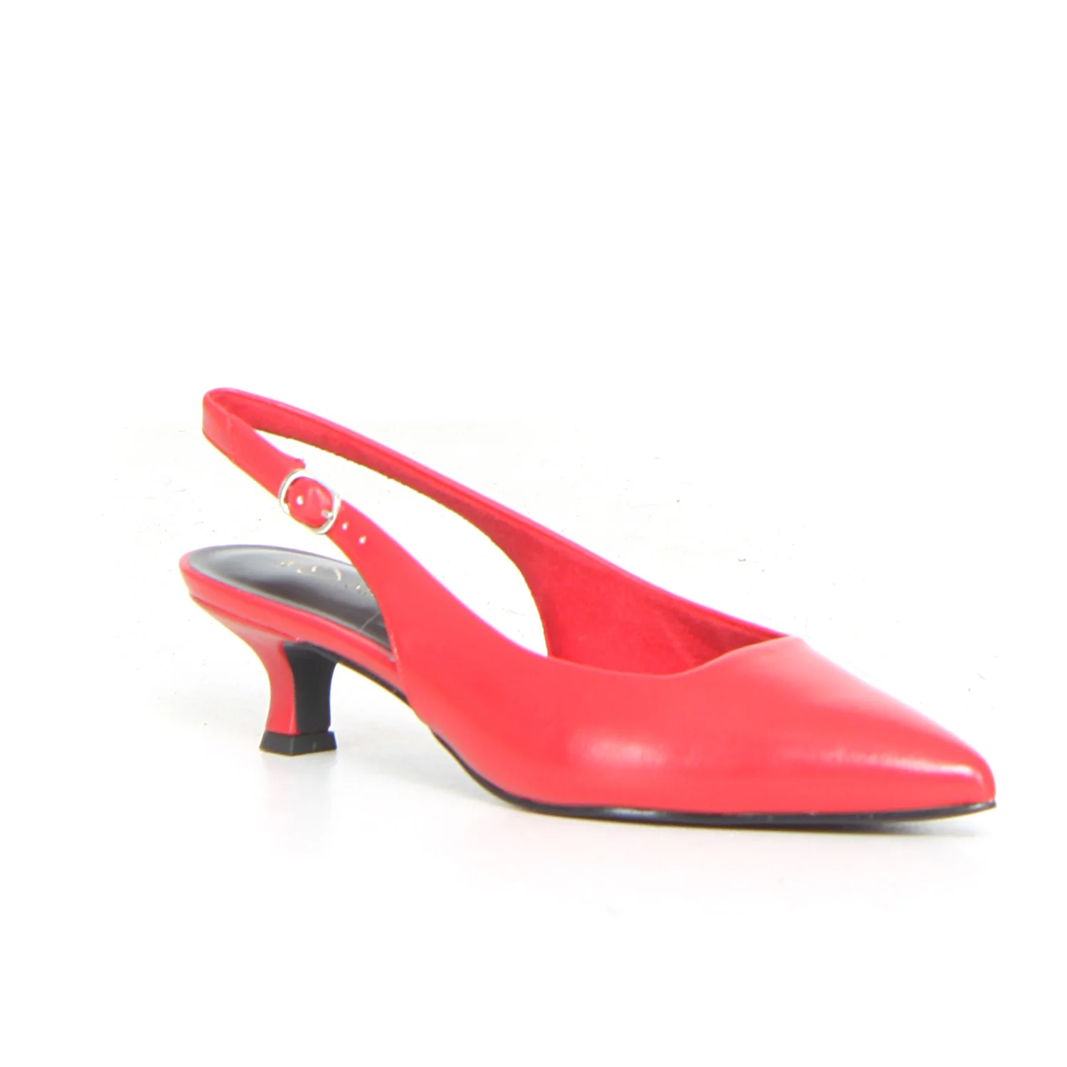 Décolleté slingback red - Image 2