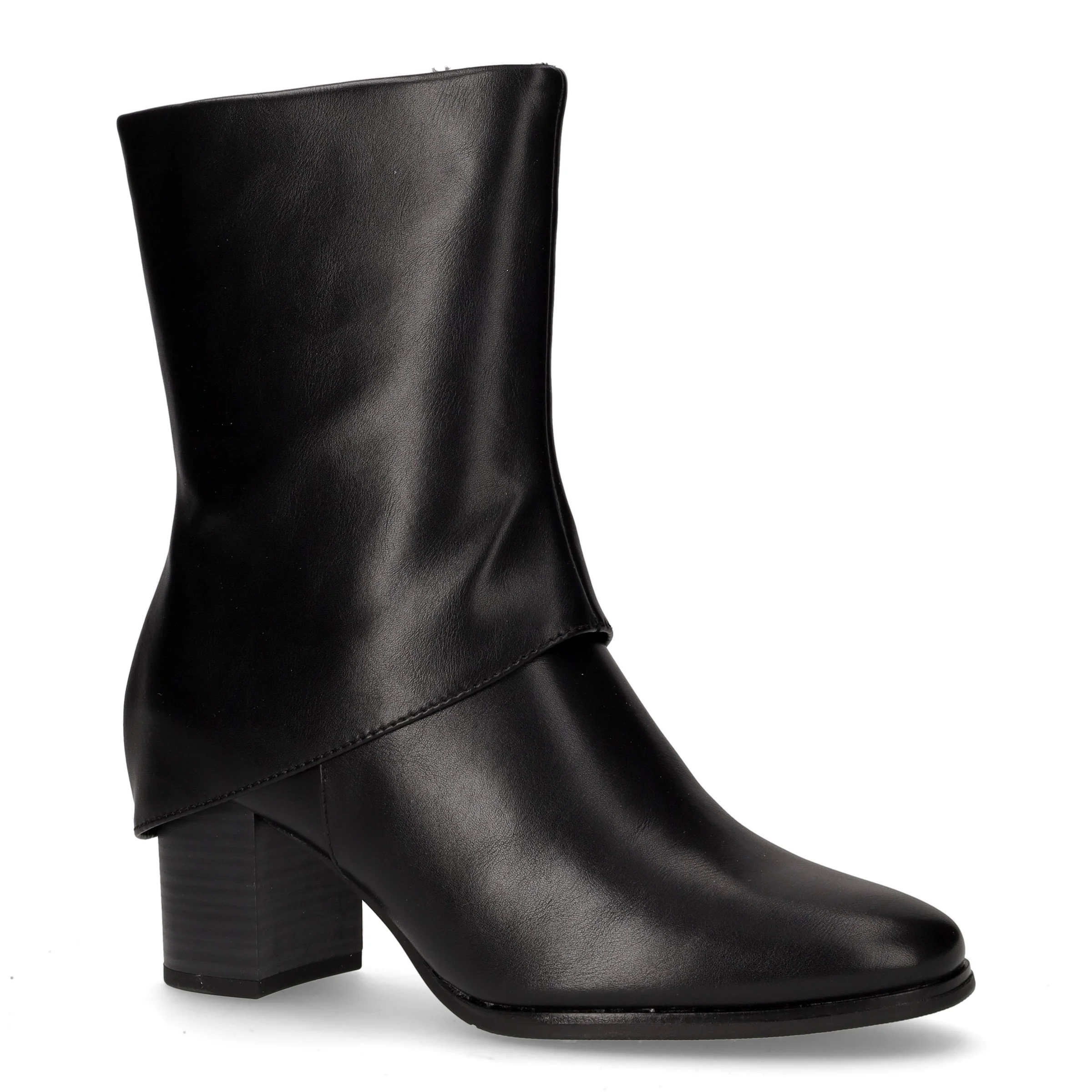 Tronchetto in ecopelle nero - Image 2