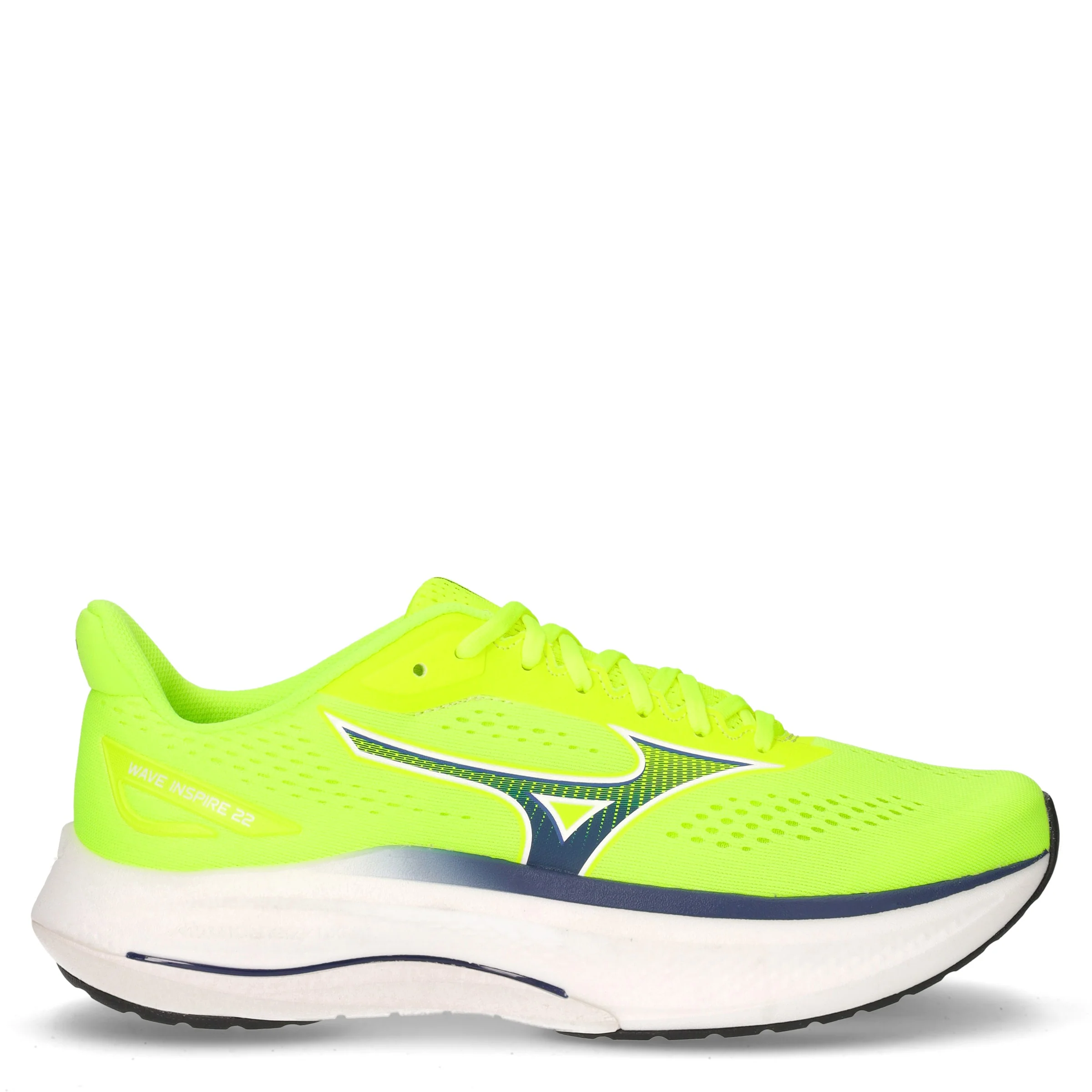 Wave Inspire 22 scarpa da running in mesh giallo fluo