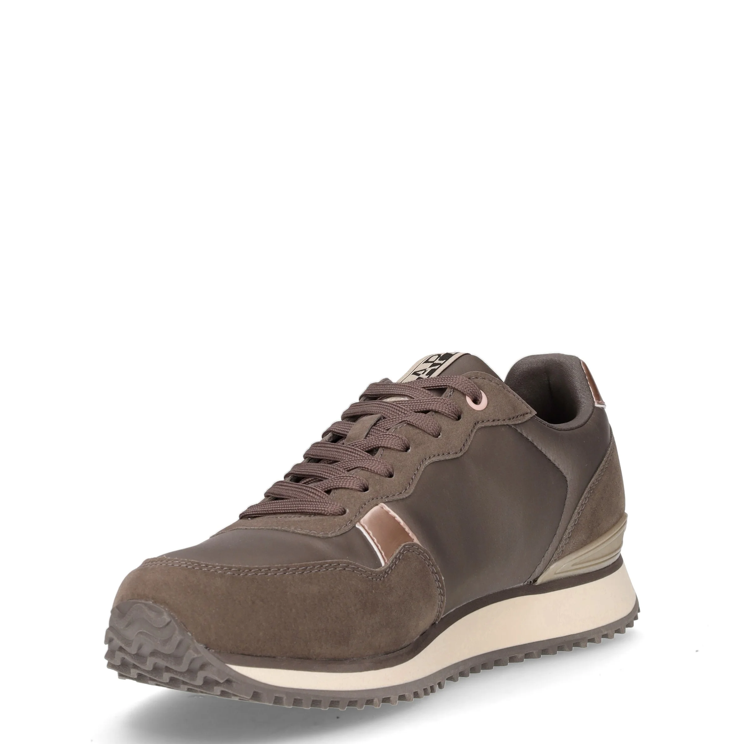 Astra sneaker in ecopelle marrone rosa - Image 3