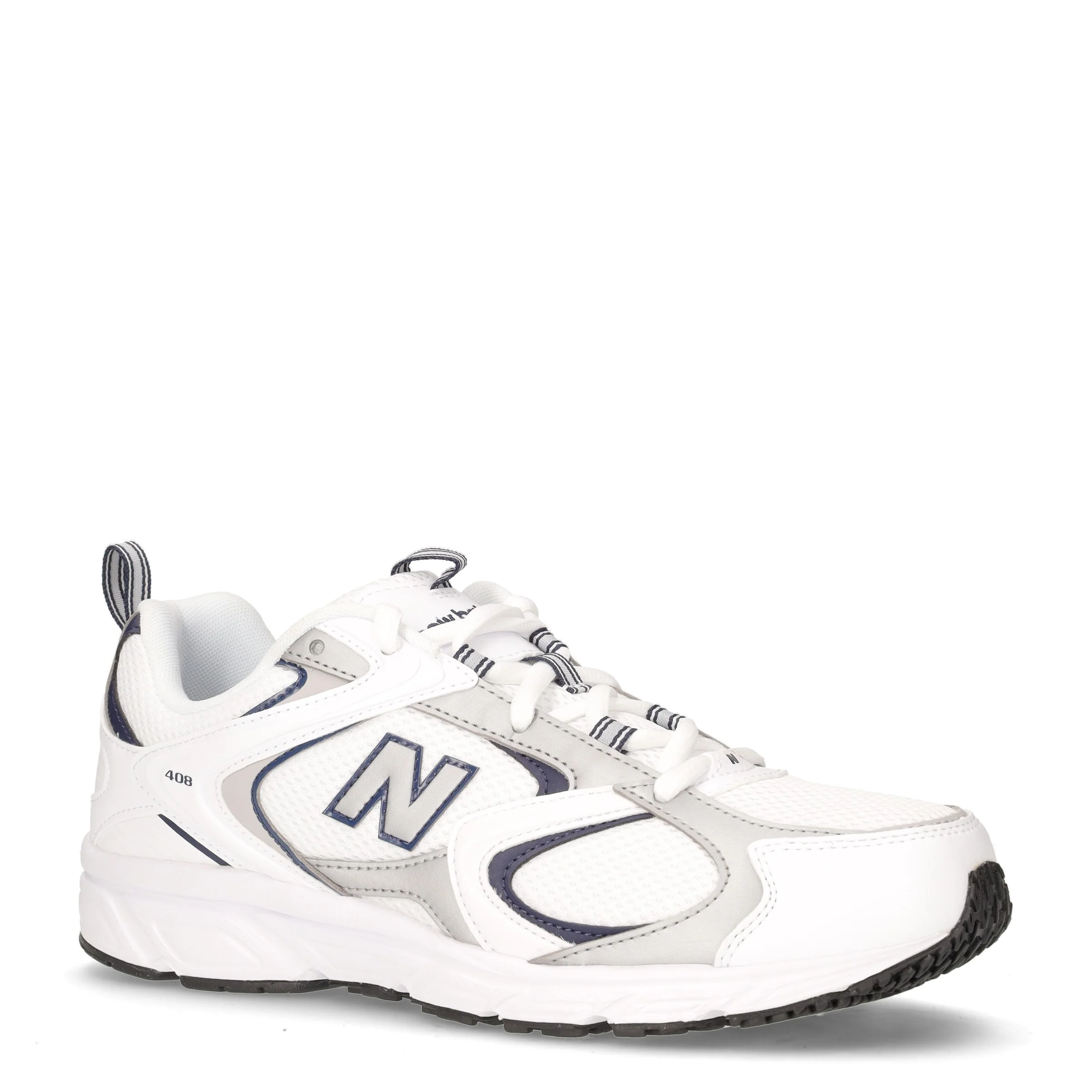 408 sneaker in tessuto ed ecopelle bianco grigio - Image 2