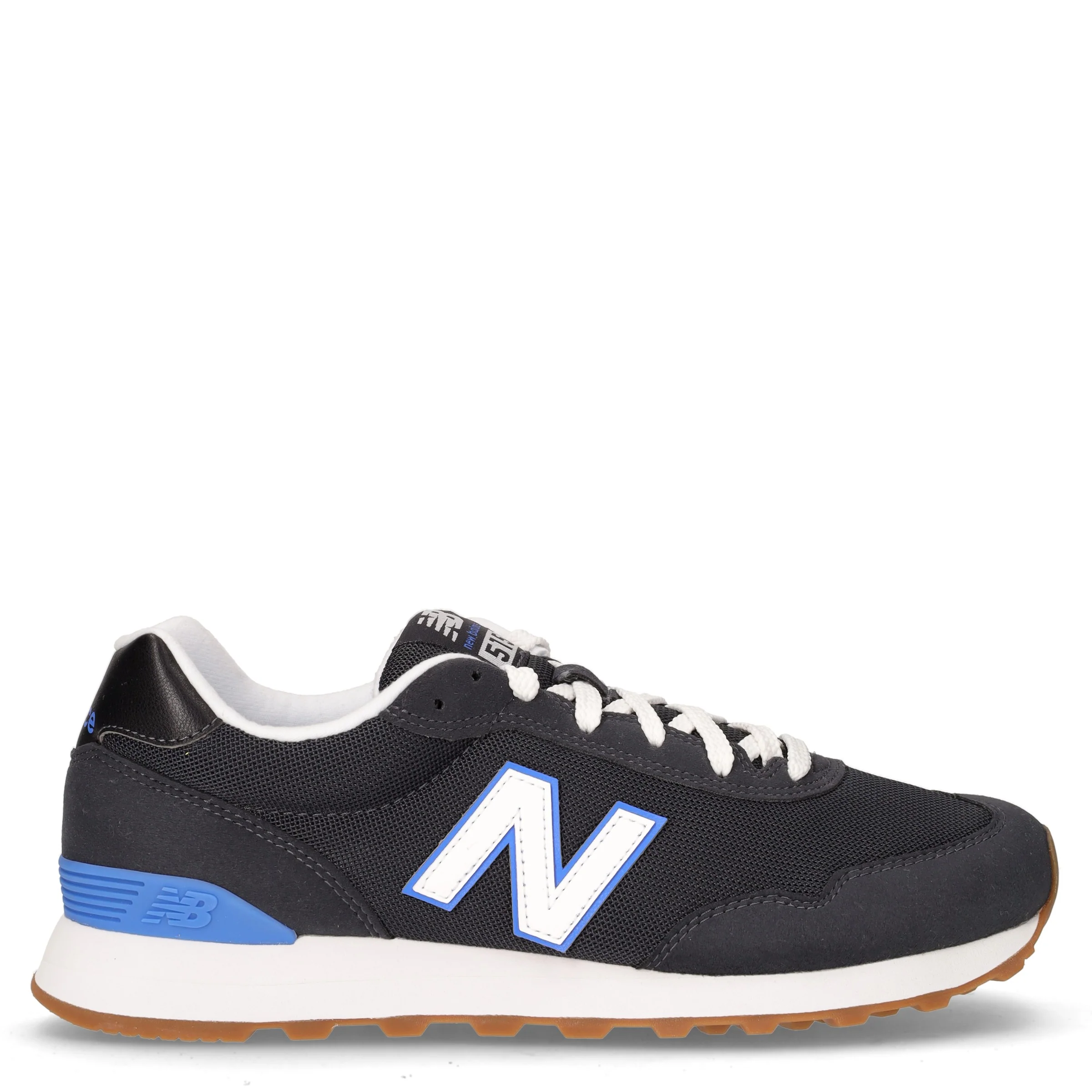 515 sneaker in tessuto ed ecopelle blu