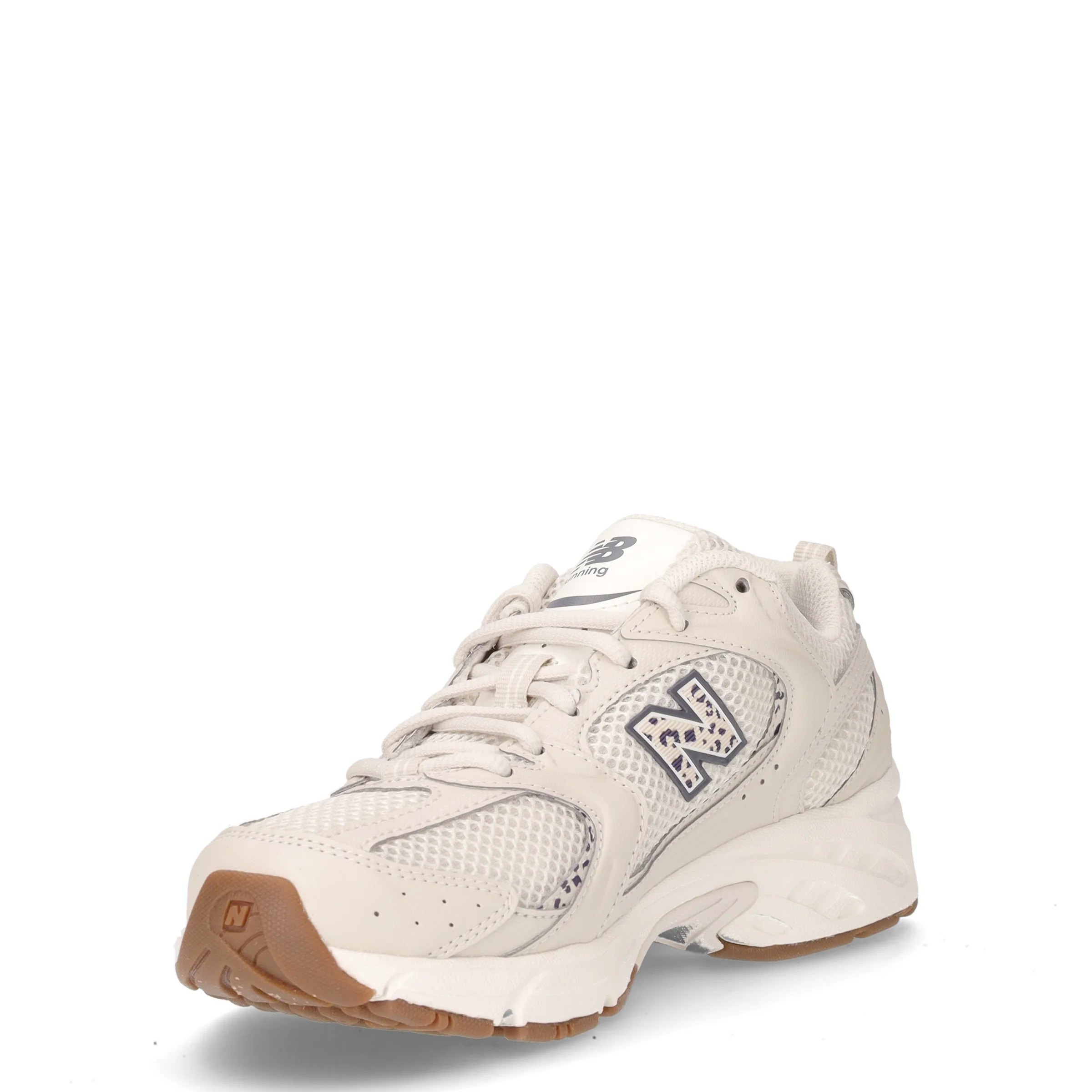 530 sneaker in ecopelle e tessuto sabbia animalier - Image 3