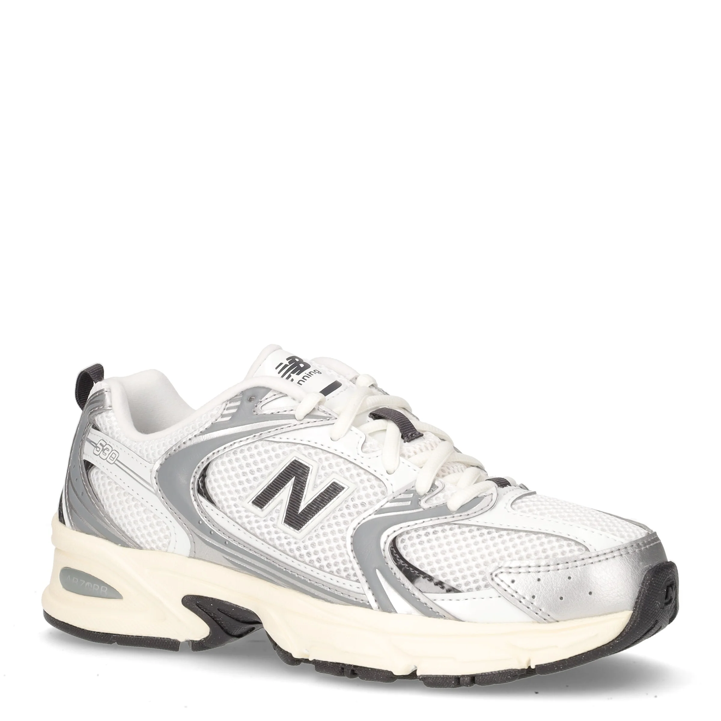 530 sneaker in pelle argento metallizzato - Image 2