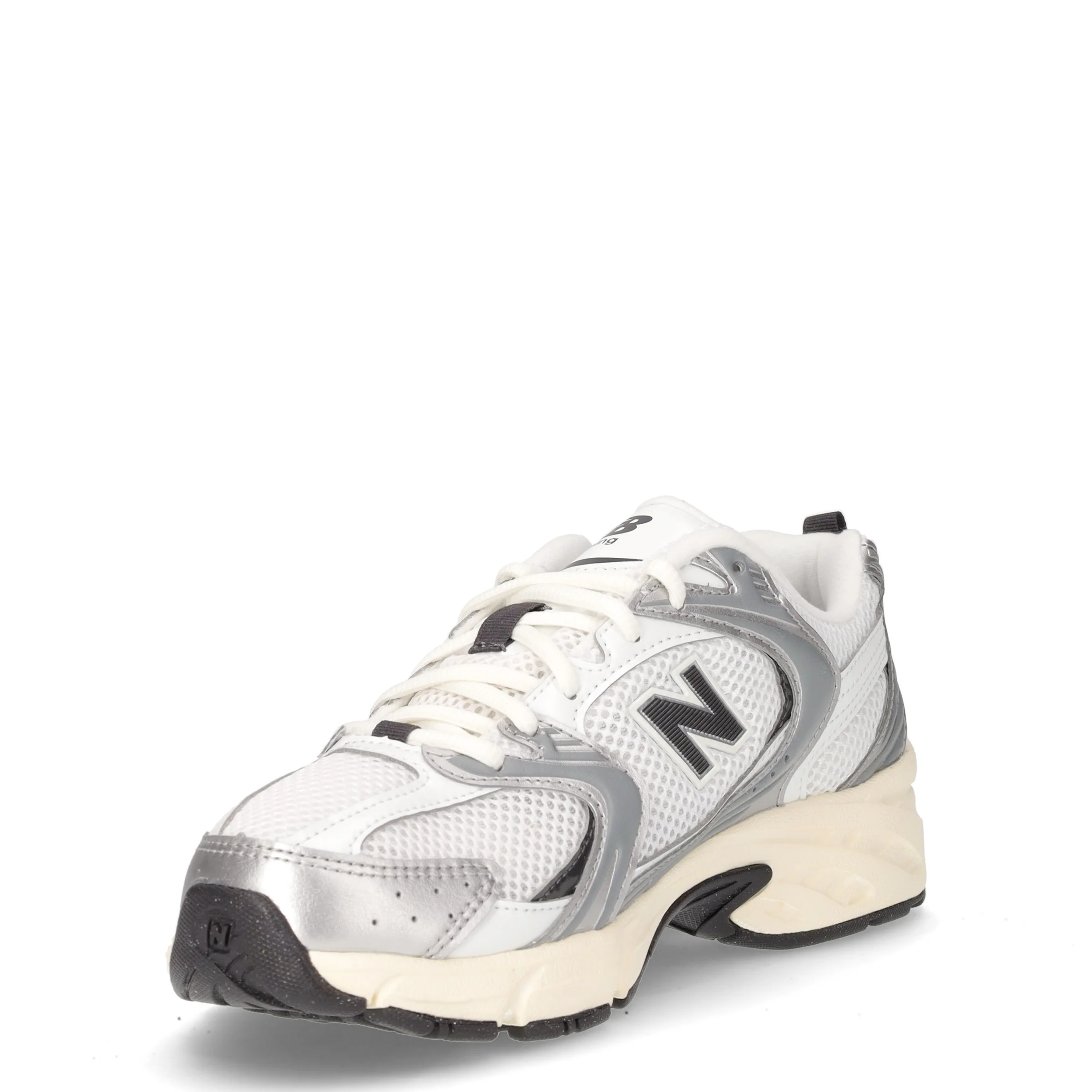 530 sneaker in pelle argento metallizzato - Image 3