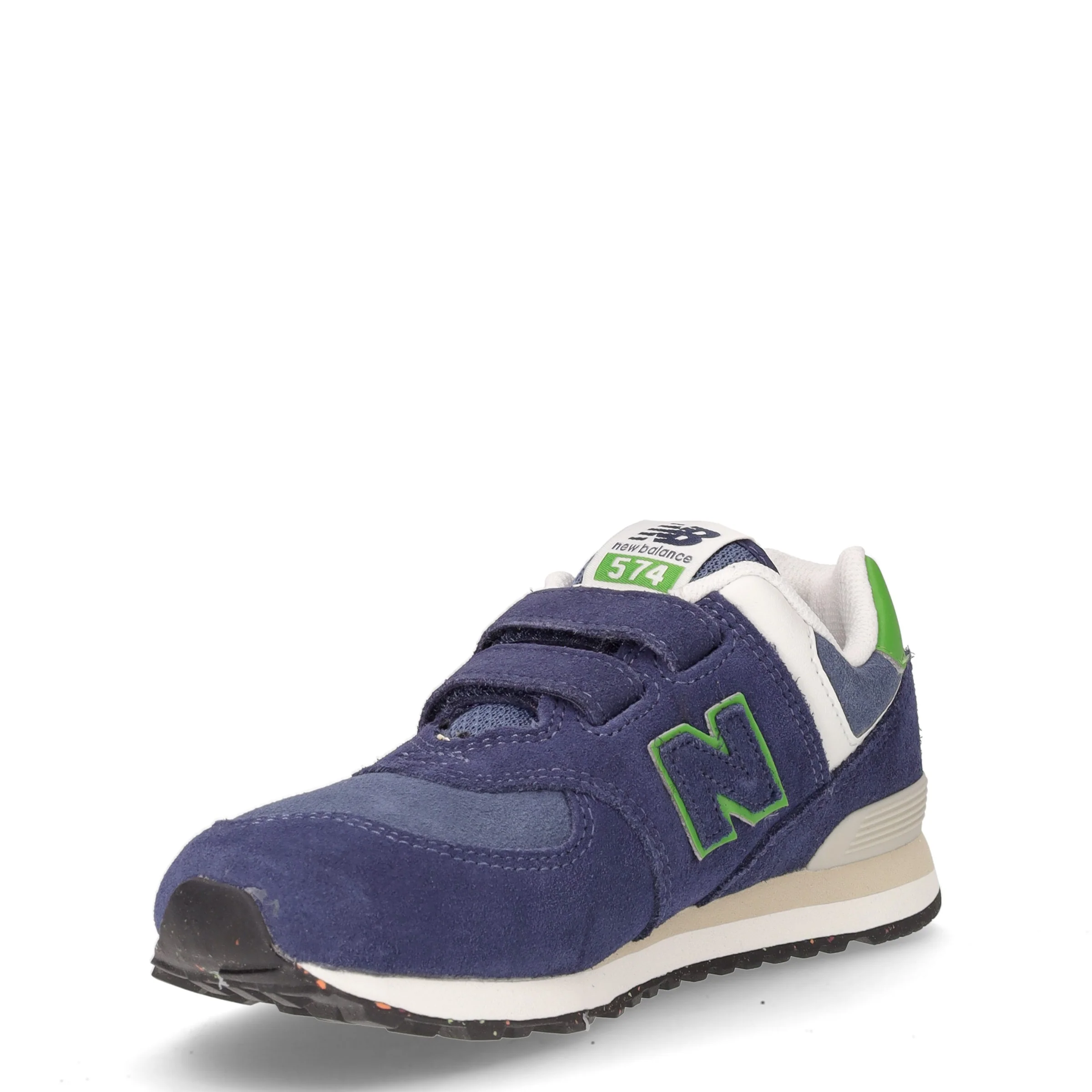 574 sneaker bambino in pelle navy - Image 3
