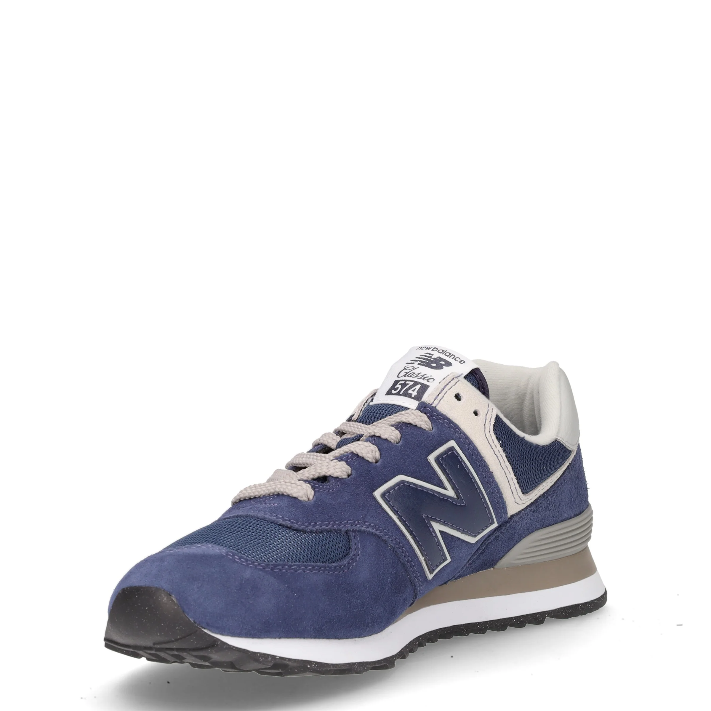 574 sneaker in pelle navy - Image 3