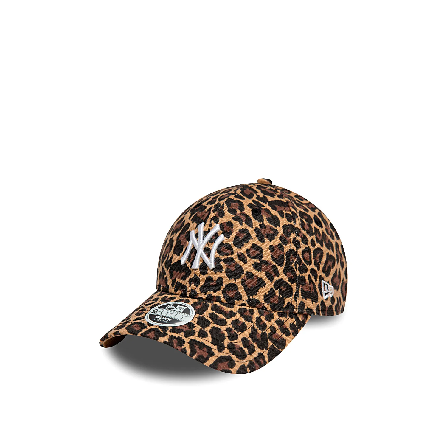 FEMALE LEOPARD 9FORTY New York Yankees black white