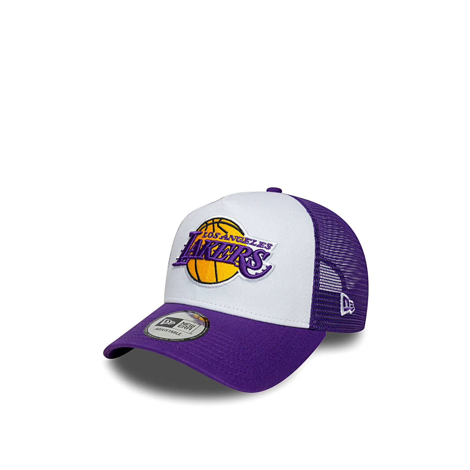 NBA SIDE PATCH TRUCKER Los Angeles Lakers white purple