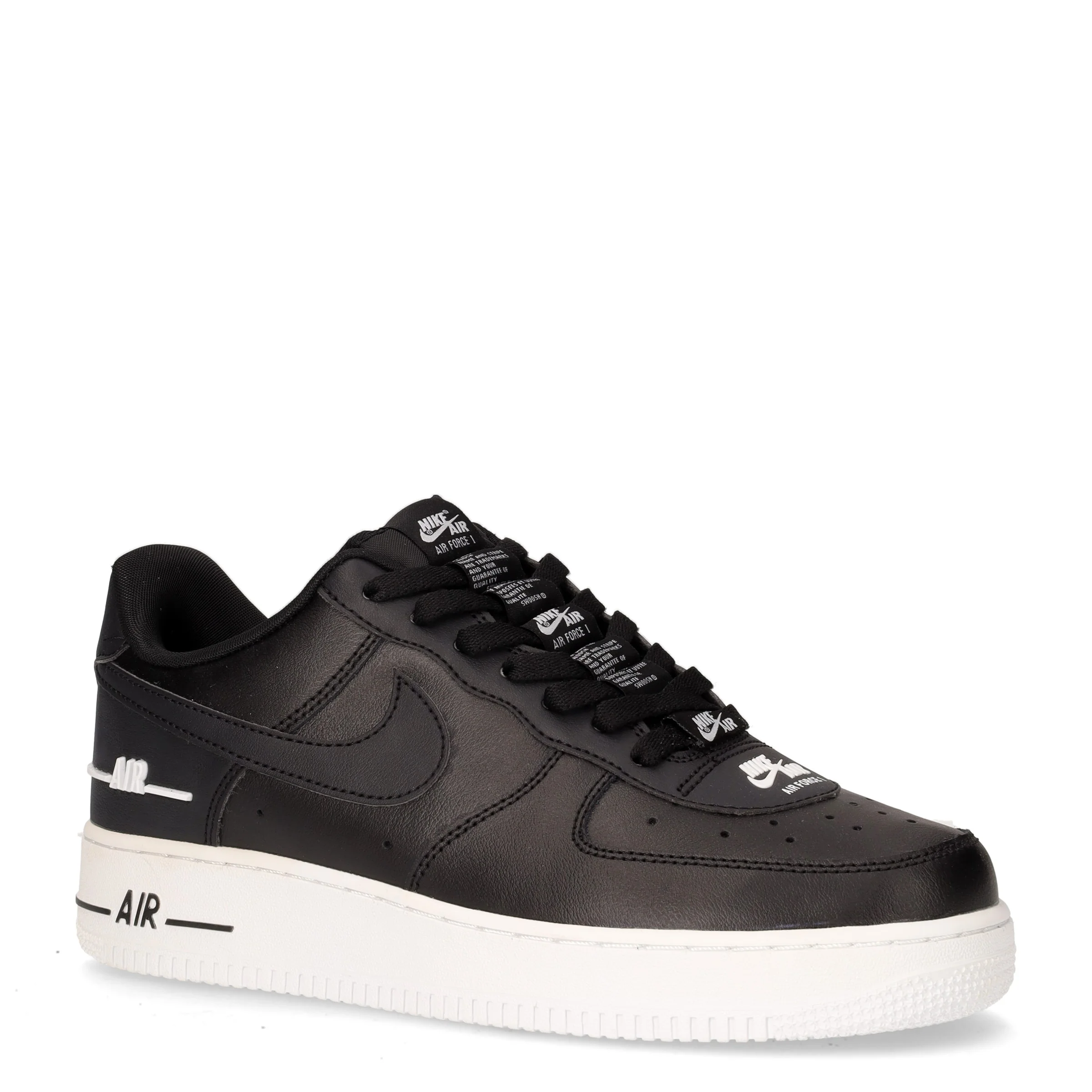 Air Force 1 07 sneaker in pelle nero bianco - Image 2